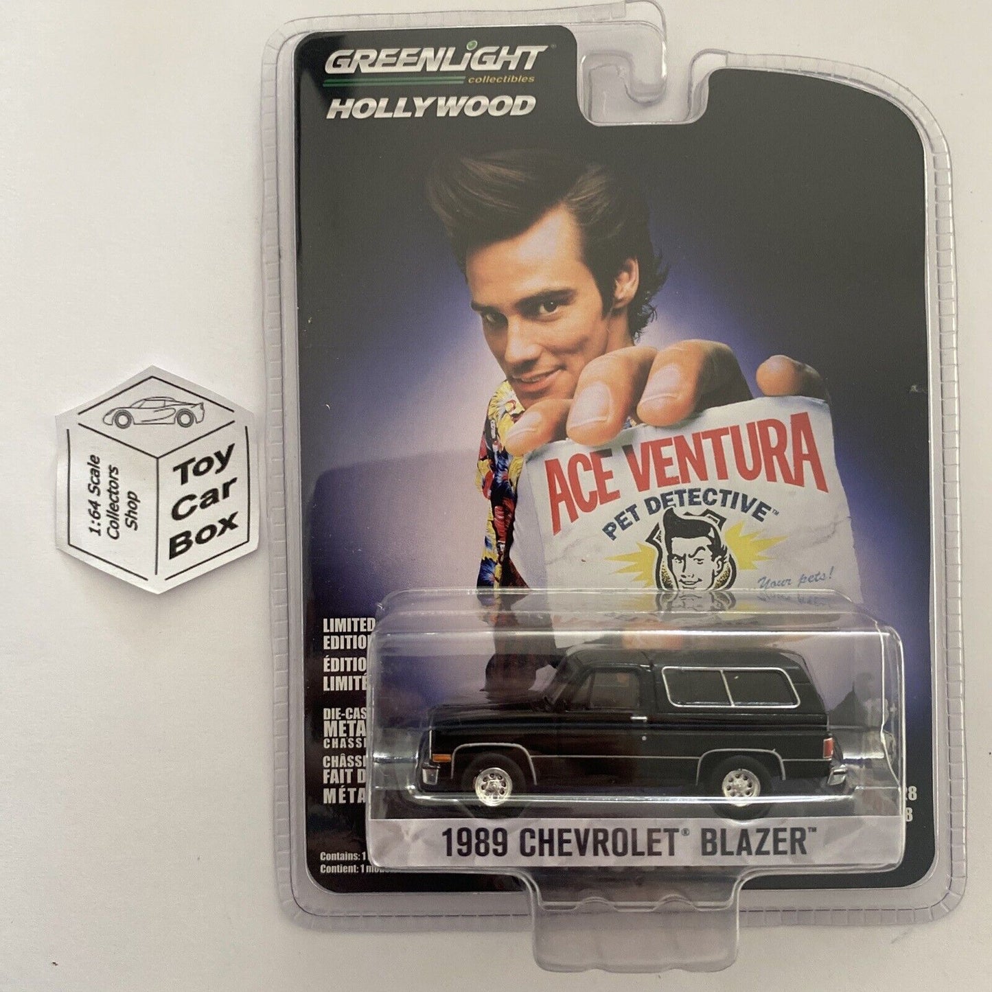 GREENLIGHT - 1989 Chevrolet Blazer (Ace Ventura - Hollywood Series 28) J45g