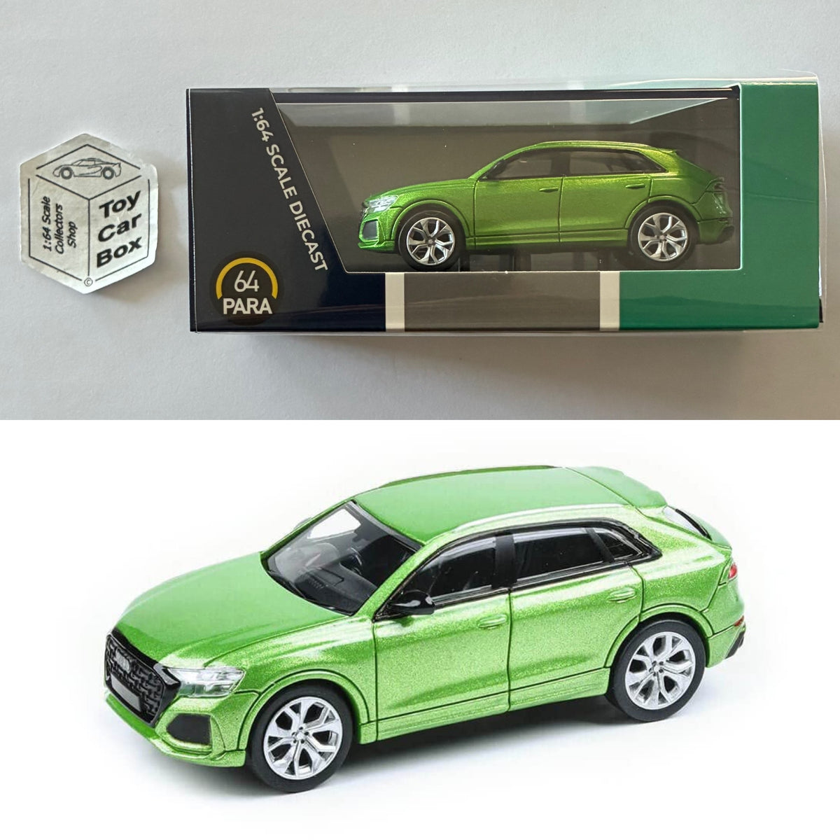 PARA64 - Audi RS Q8 (Java Green - 1/64 Scale - Boxed) P50g