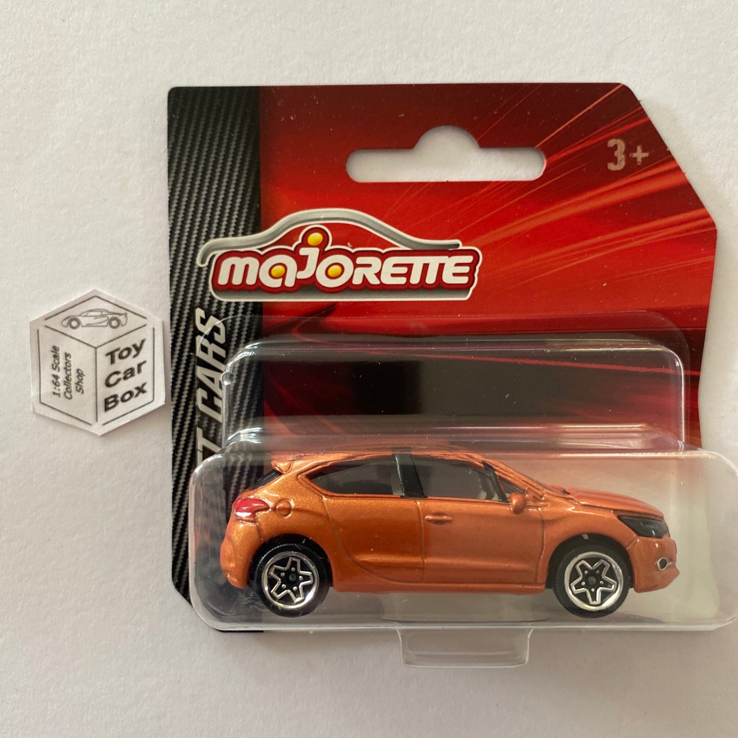 MAJORETTE Citroen DS4 (1/64* Street Cars - Orange #246D) C07