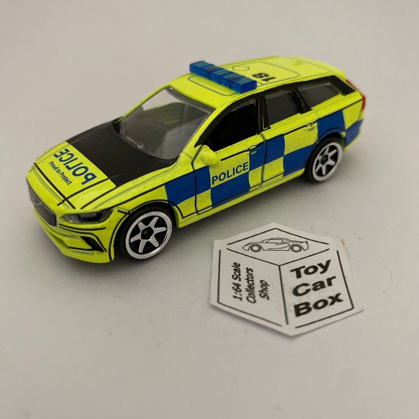 MAJORETTE Loose - Volvo V90 (Police Car) Sold loose from Emergency Gift Set. C46