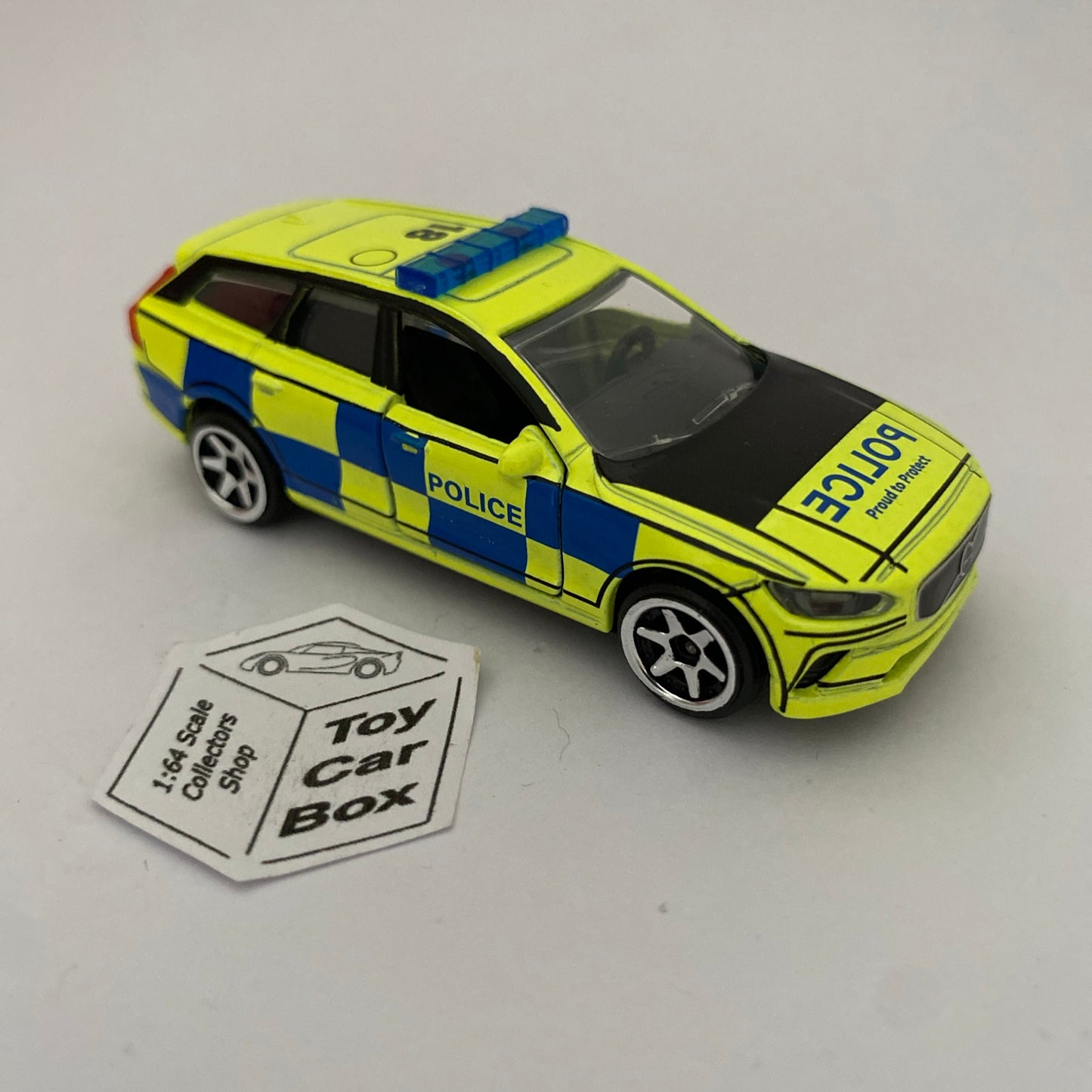MAJORETTE Loose - Volvo V90 (Police Car) Sold loose from Emergency Gift Set. C46