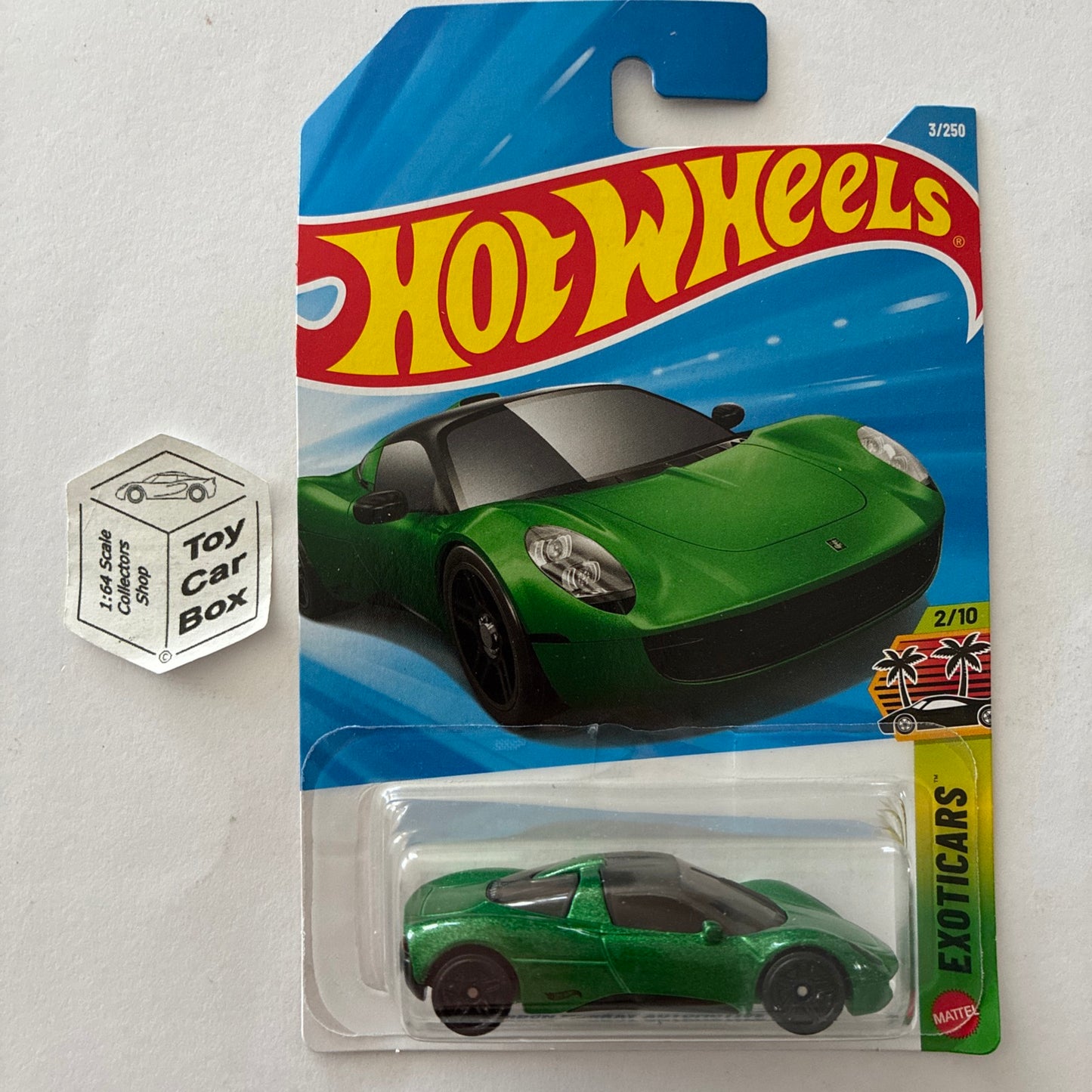 2026 HOT WHEELS #3 - Gordon Murray Automotive T.33 (Green - Long Card) B64