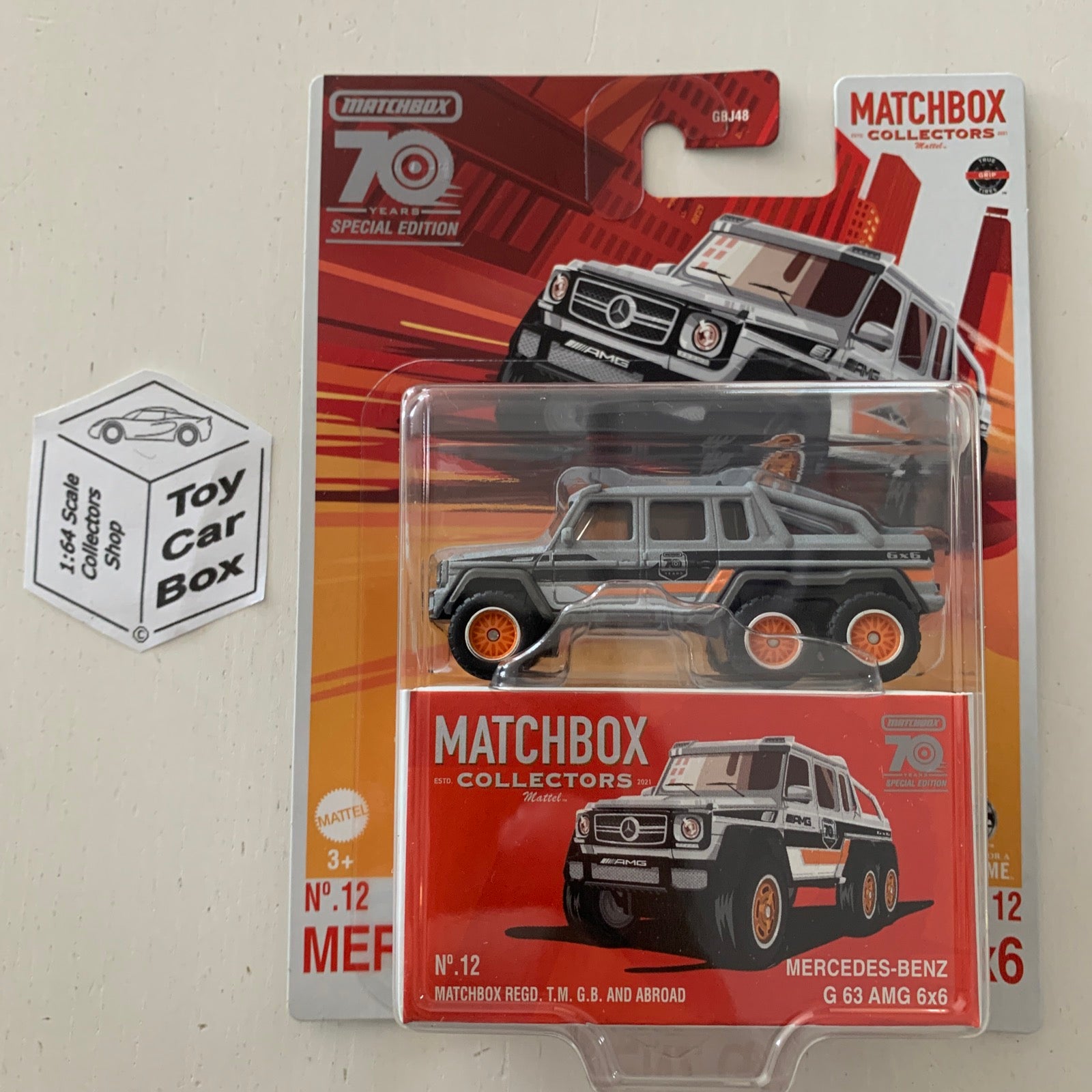 Mercedes benz g63 deals amg 6x6 matchbox