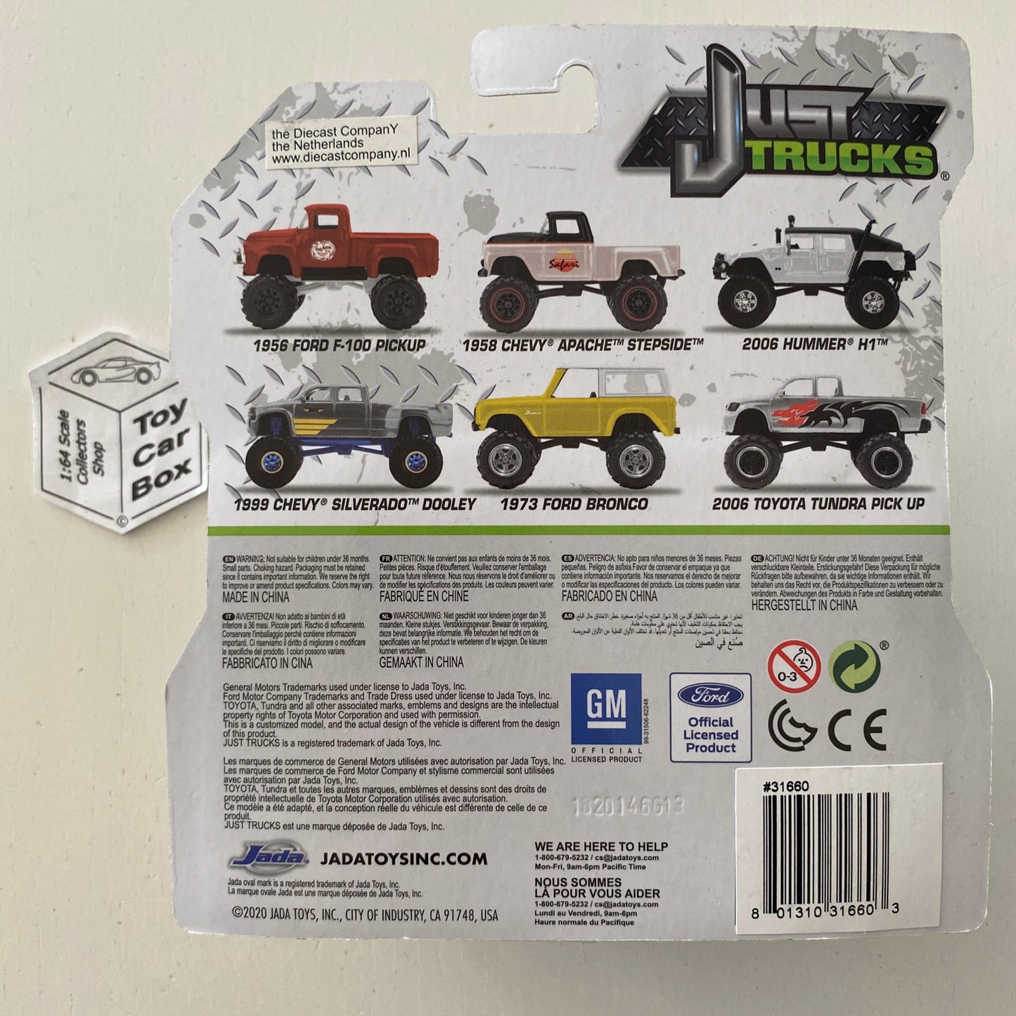 JADA Just Trucks - ‘06 Toyota Tundra Pickup (1:64 Scale* Wave 27) E94g
