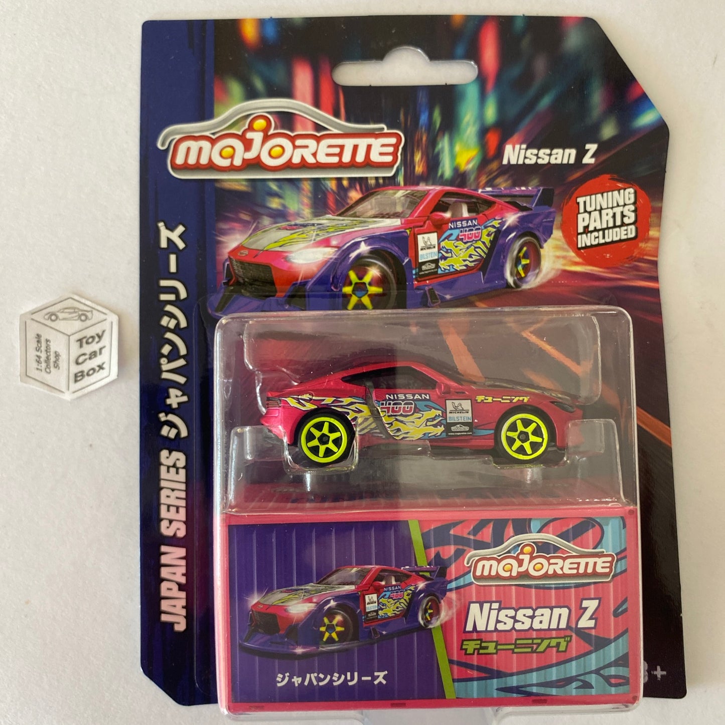 MAJORETTE 2023 Nissan Z (Japan Series Deluxe with Tuning Parts - Pink) G14