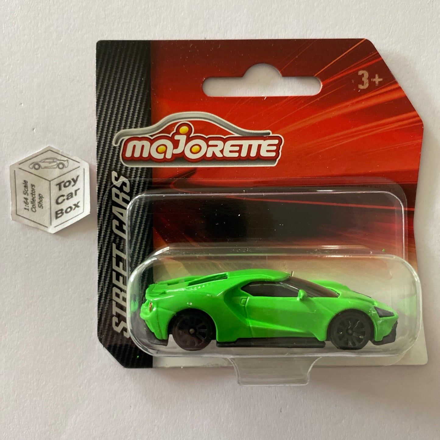 MAJORETTE Ford GT (1/63* Street Cars - Green #204B) C23