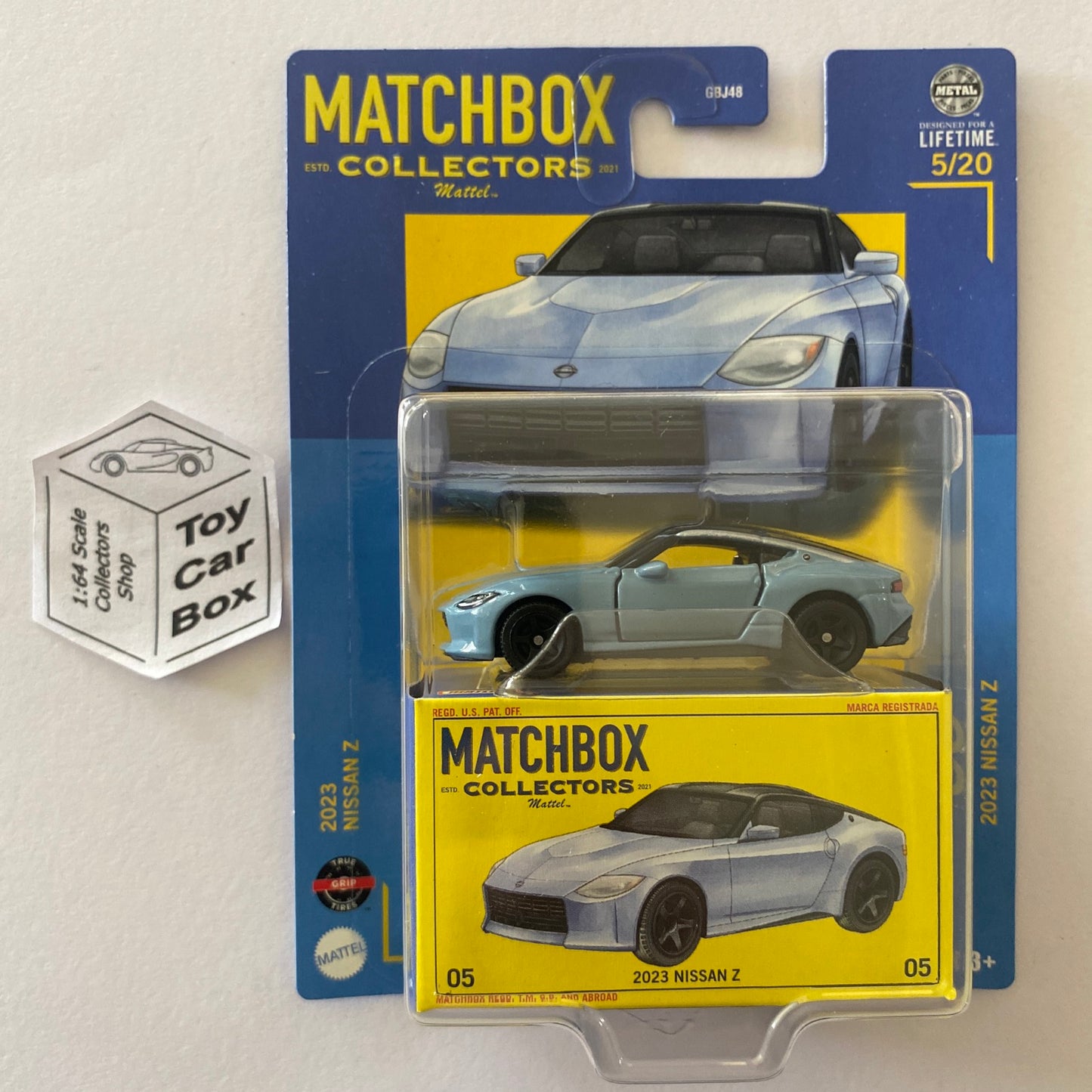 2024 MATCHBOX Collectors #5 - 2023 Nissan Z (Premium - Blue - Opening Doors) H35