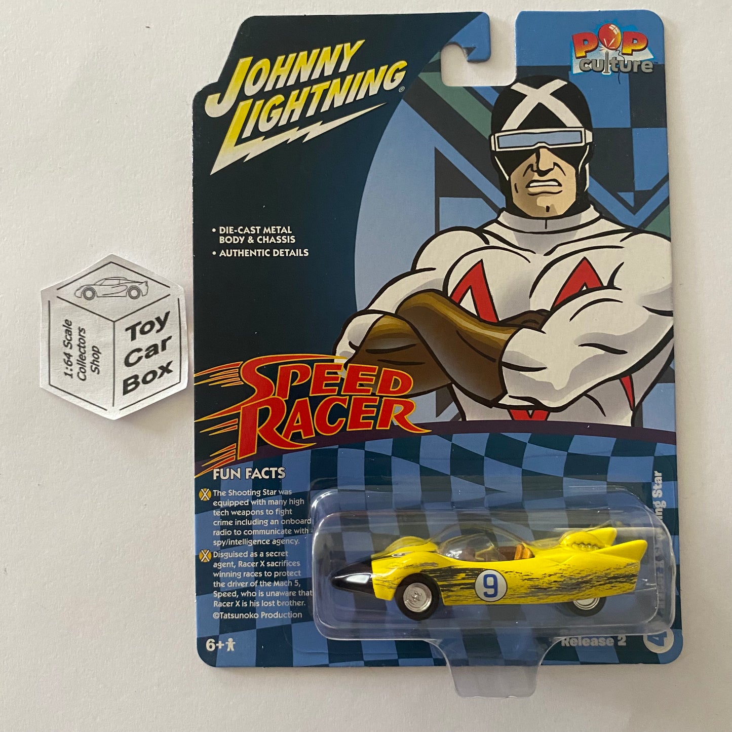 2022 JOHNNY LIGHTNING - Racer X Shooting Star (Speed Racer - Pop Culture R2) N27