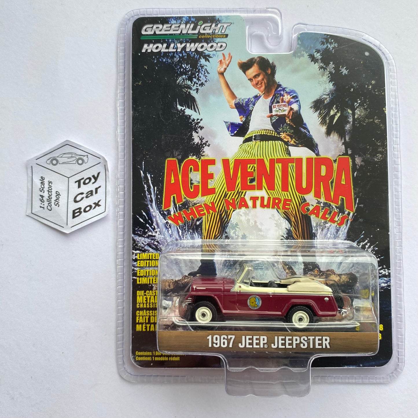 GREENLIGHT - 1967 Jeep Jeepster (Ace Ventura - Hollywood Series 28) J45g