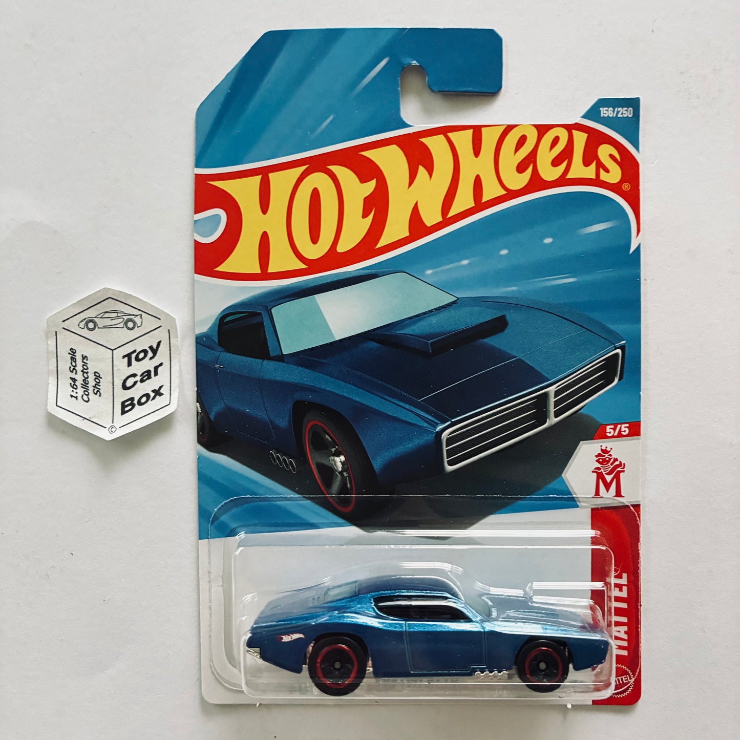 2026 HOT WHEELS #156 - Custom Otto (Blue #5 Mattel Series - Long Card) A80