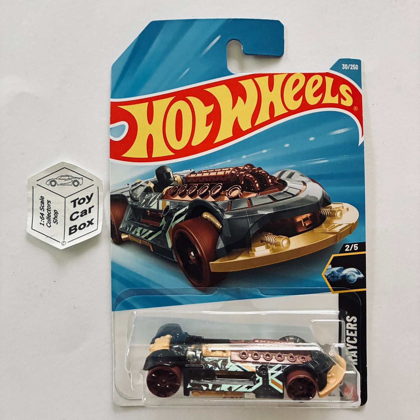 2026 HOT WHEELS #30 - X-Steam (Grey #2 X-Raycers - Long Card) B64
