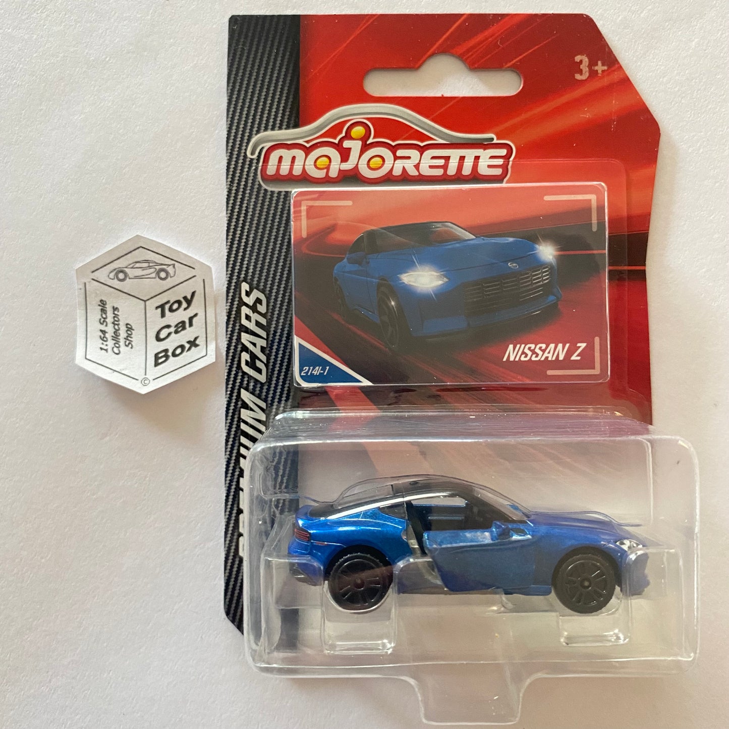 MAJORETTE Nissan Z - RZ34 (Blue - 1/64* Premium - Opening Doors) D72