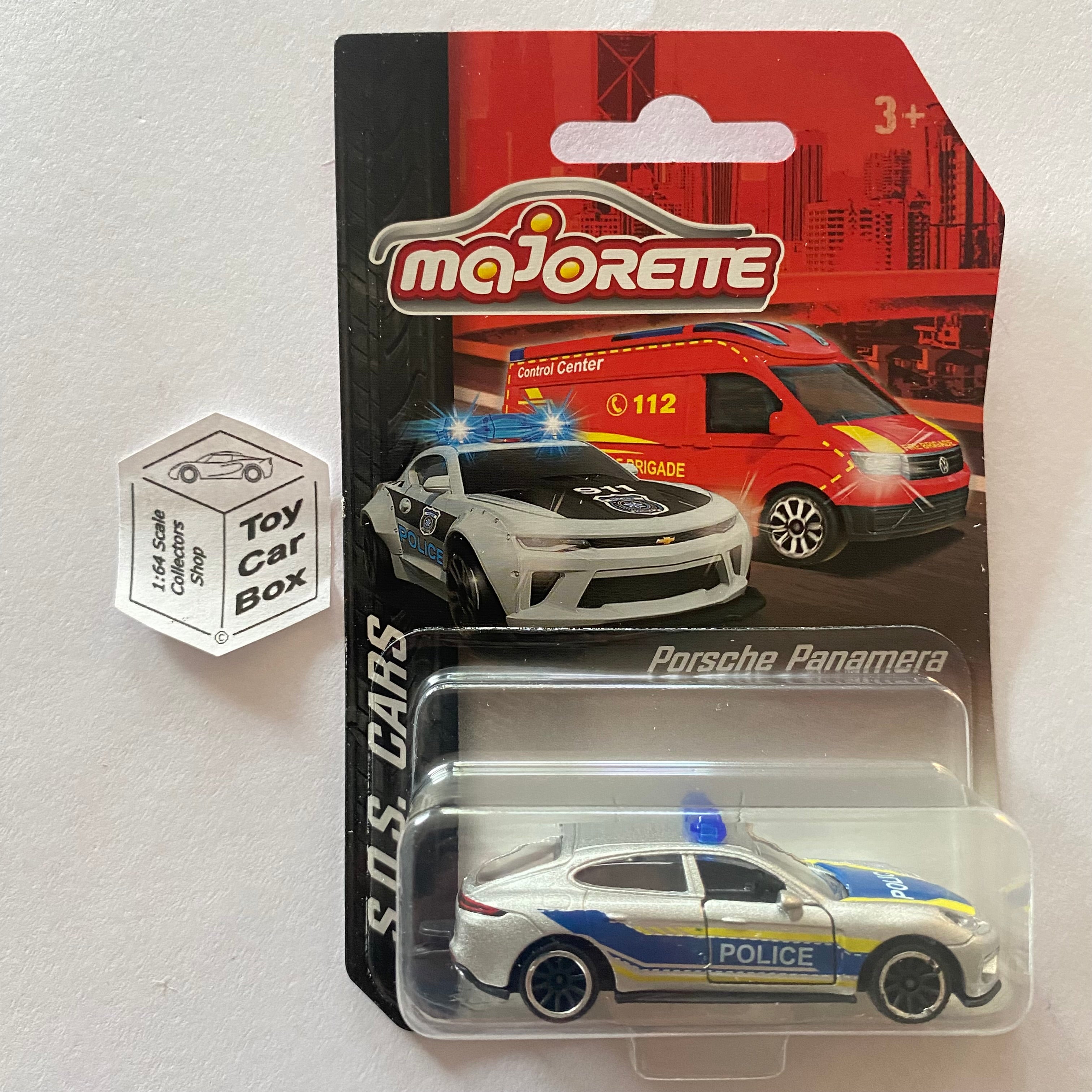 Majorette 212058199038 Porsche Police + 1 véhicule Majorette 212058199038 Porsche Police + 1 véhicule