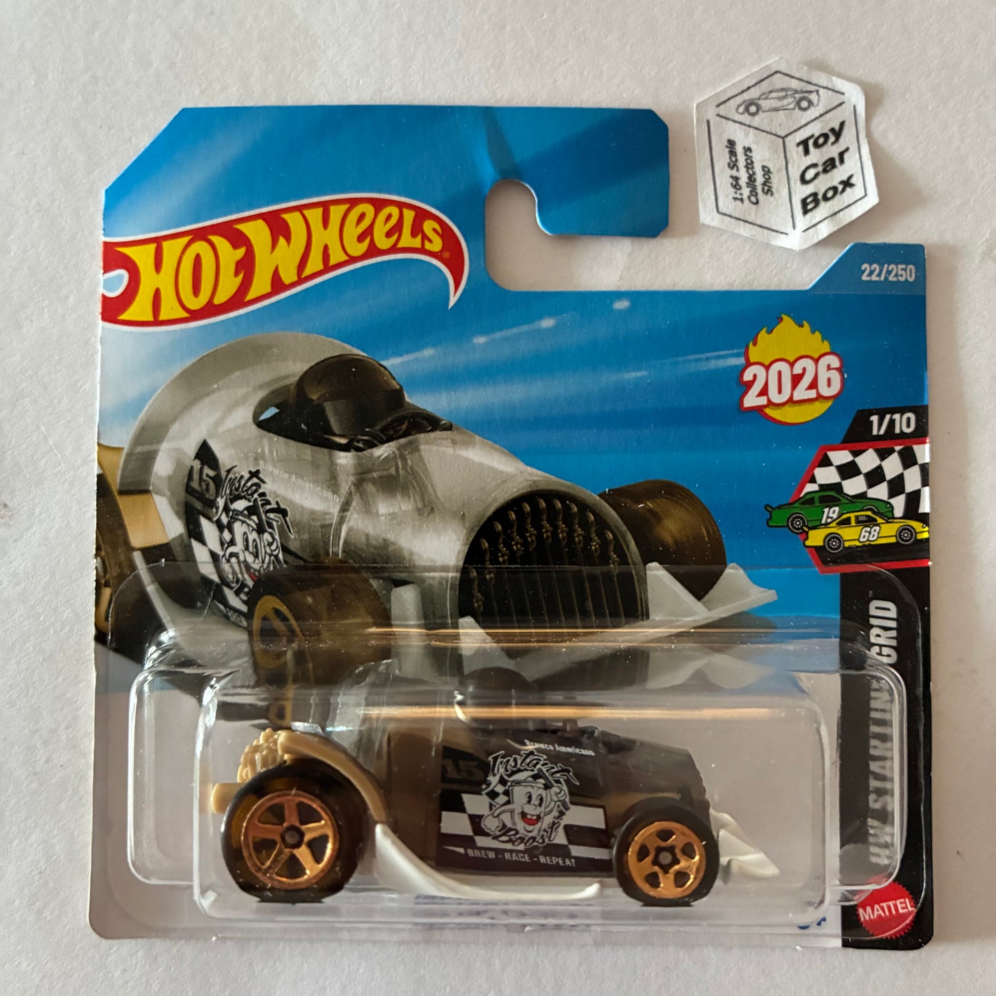 2026 HOT WHEELS #22 - Instant Boost (#1 HW Starting Grid - Short Card) B46g