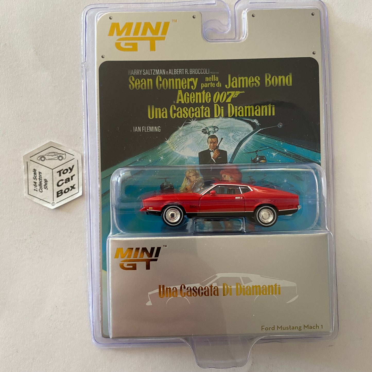 Mini GT - Ford Mustang Mach 1 (James Bond - Diamonds Are Forever - 1/64) P65