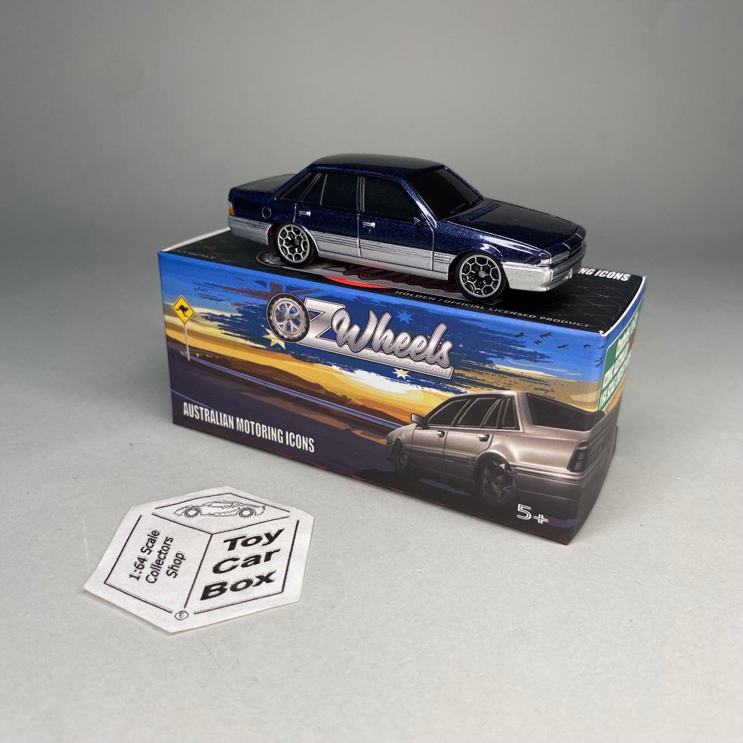 OZ WHEELS Red Bellies - Holden VL Commodore (Blue - 1:64* Clutch 1) F55