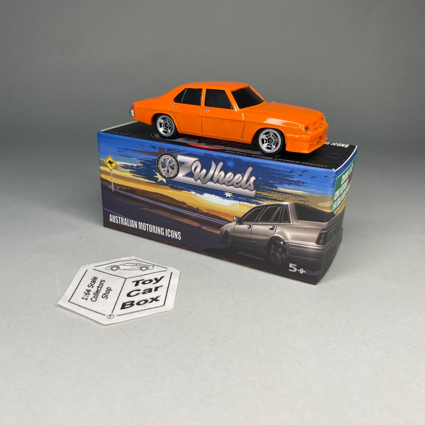 OZ WHEELS Red Bellies - Holden HJ Monza Front Sedan (Orange- 1:64* Clutch 1) F55