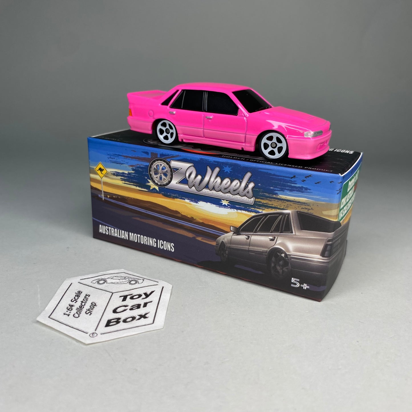 OZ WHEELS Red Bellies - Holden VL Walkinshaw Commodore (Pink - 1:64*) F55