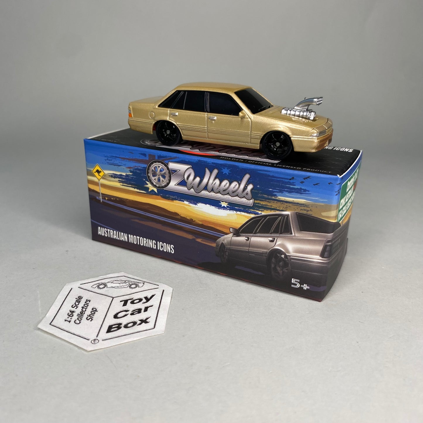 OZ WHEELS Red Bellies - Holden VL Commodore (Champagne - 1:64* Clutch 1) F55