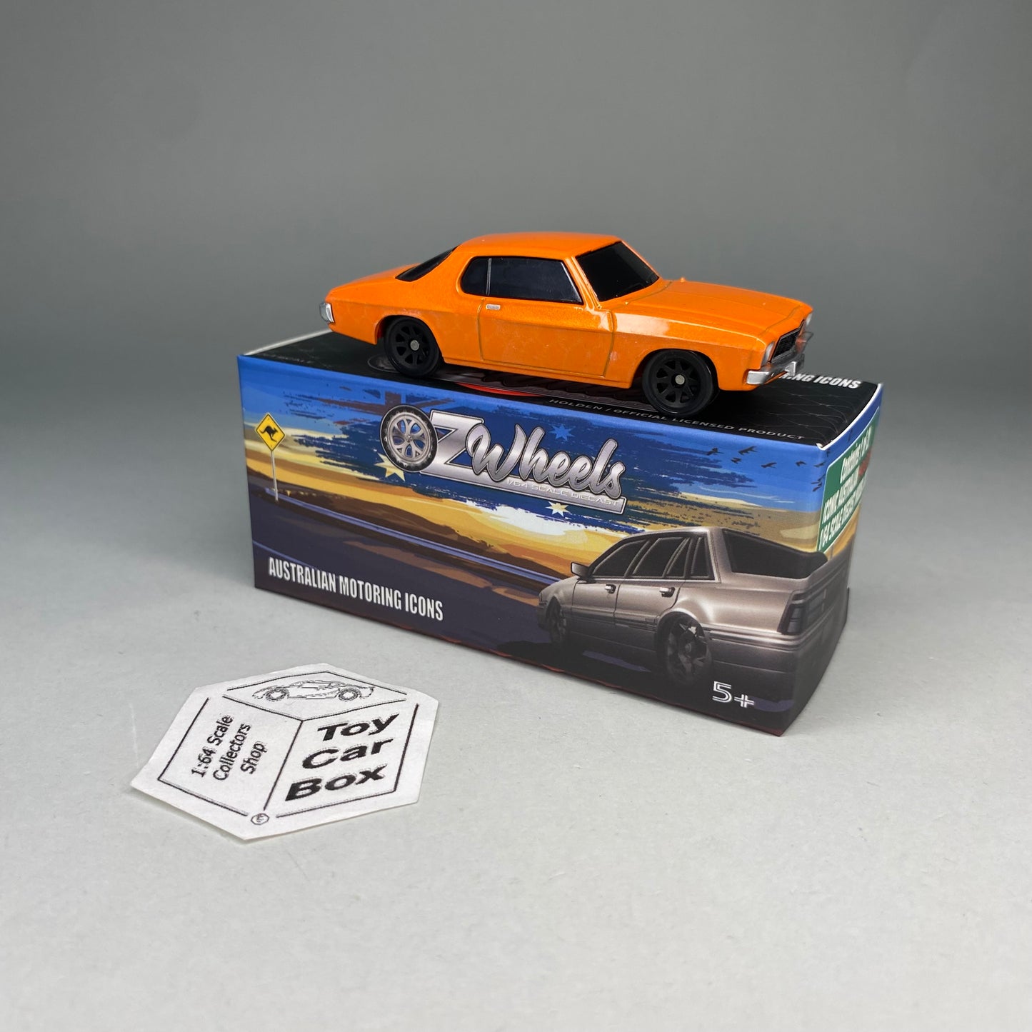 OZ WHEELS Red Bellies - Holden HQ Monaro (Orange - 1:64* Clutch 1) F55