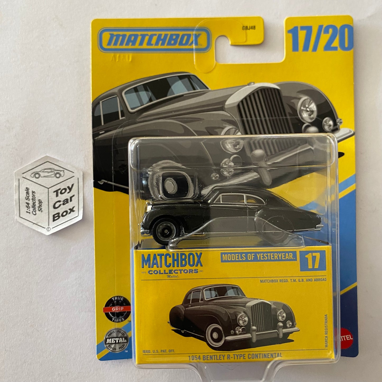 2025 MATCHBOX Collectors #17 - Bentley R-Type Continental (Premium - Black) H50