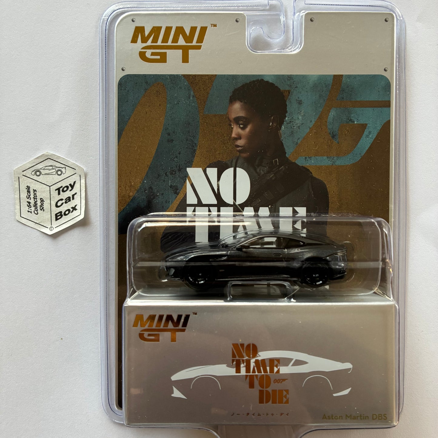 MINI GT - Aston Martin DBS (James Bond 007 - No Time To Die #904-J - Japanese) L84g