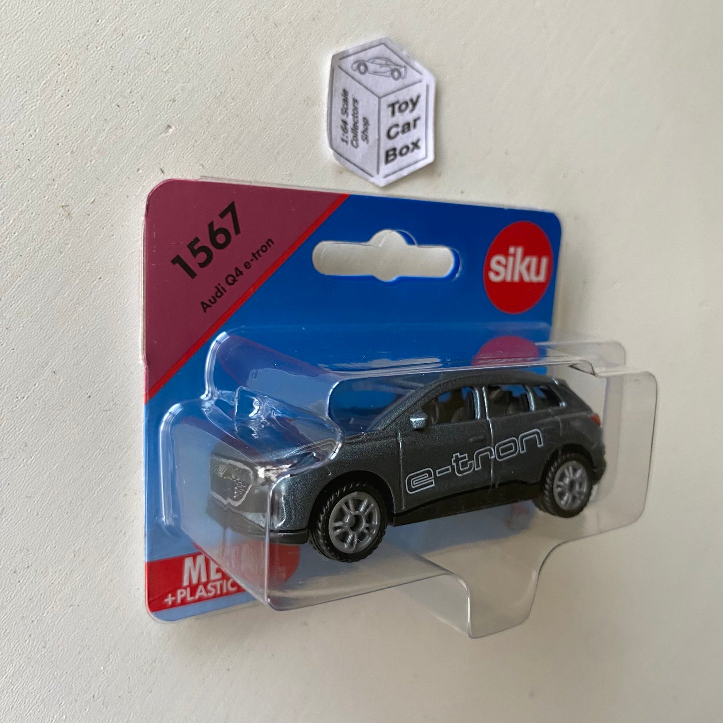 SIKU #1567 - Audi Q4 E-Tron (Metallic Grey - Approx. 1:60 scale) E50