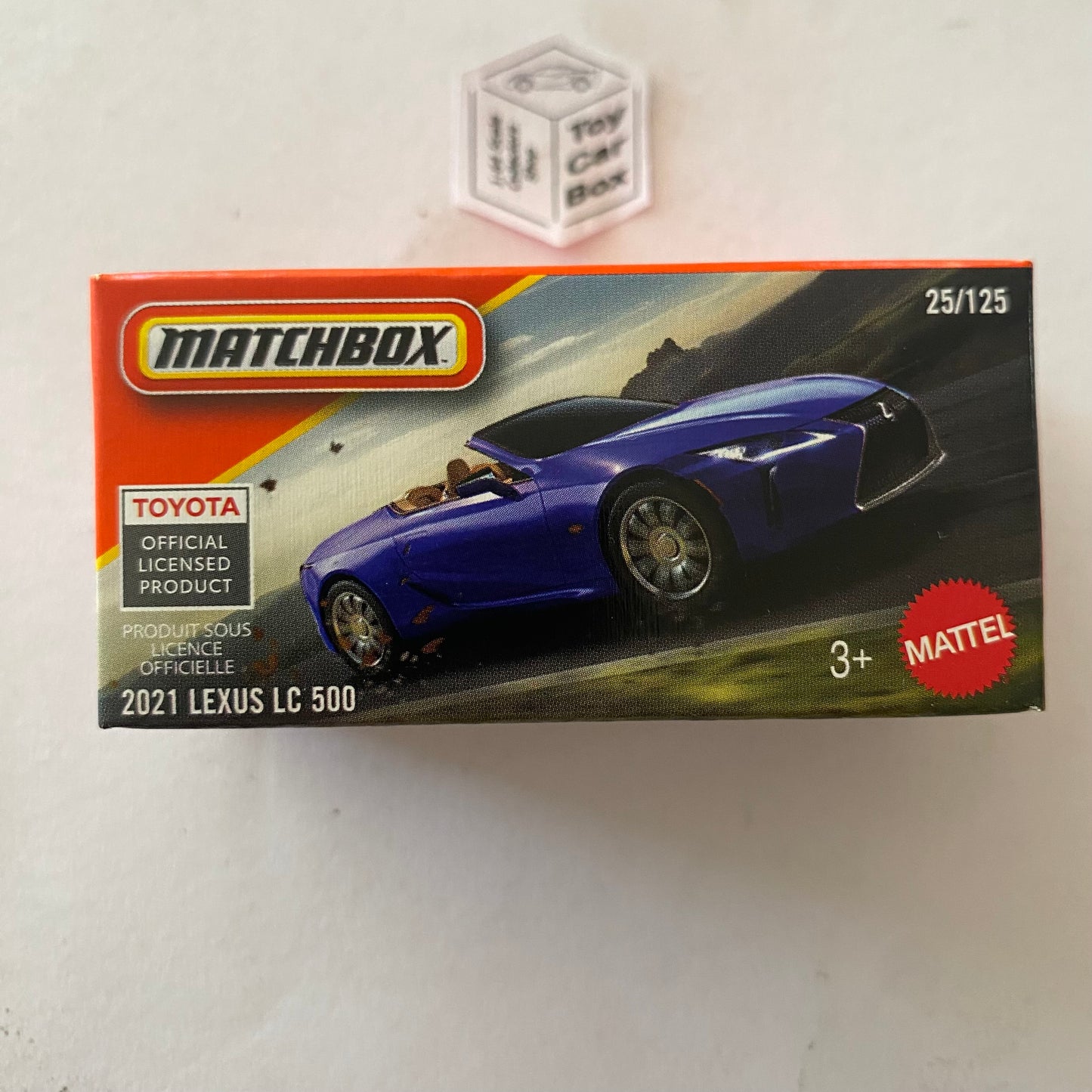 2026 MATCHBOX #25 - 2021 Lexus LC500 (Blue - Power Grab) C50