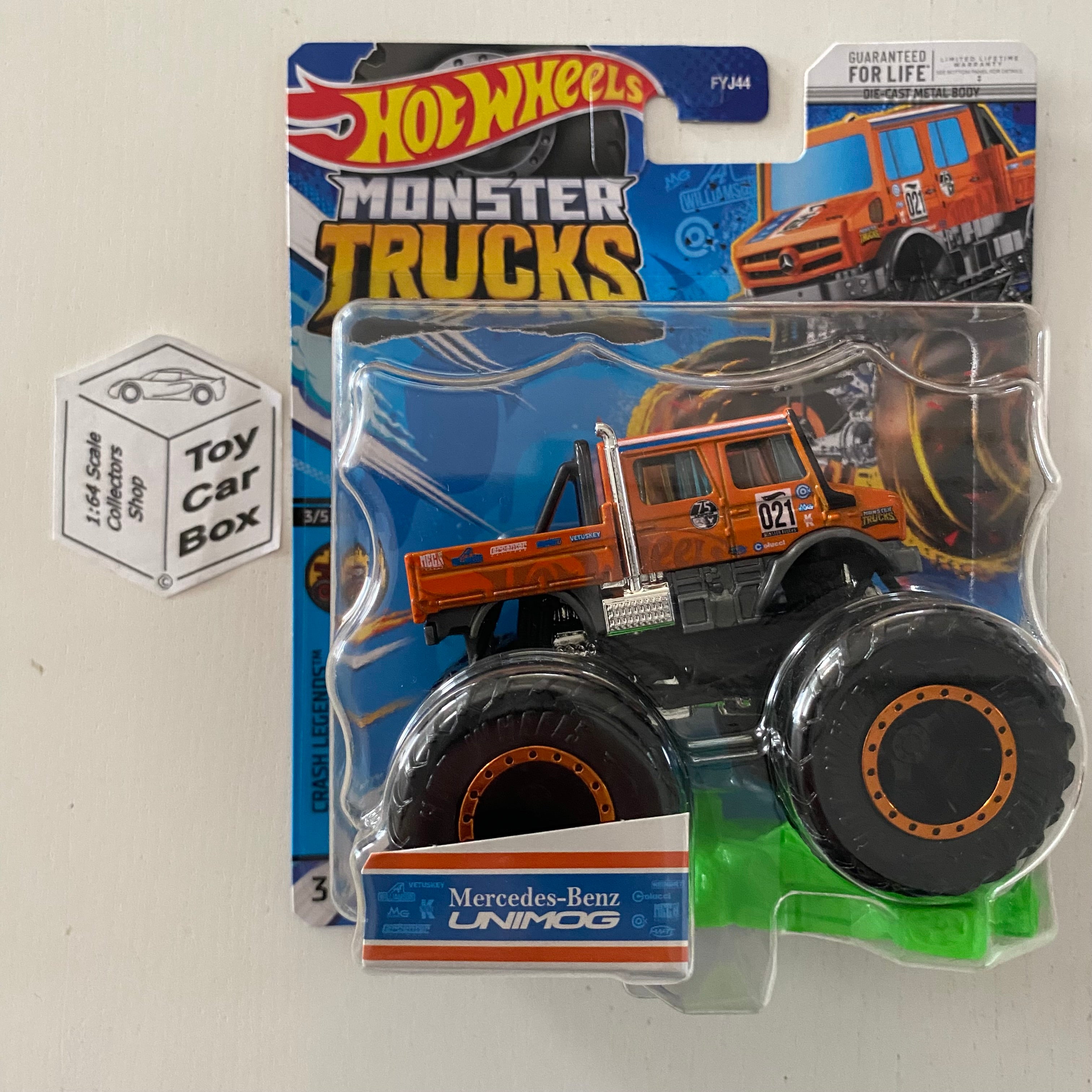 2024 HOT WHEELS Monster Trucks - Dodge Ram Van - Crash Legends - E75 – Toy  Car Box