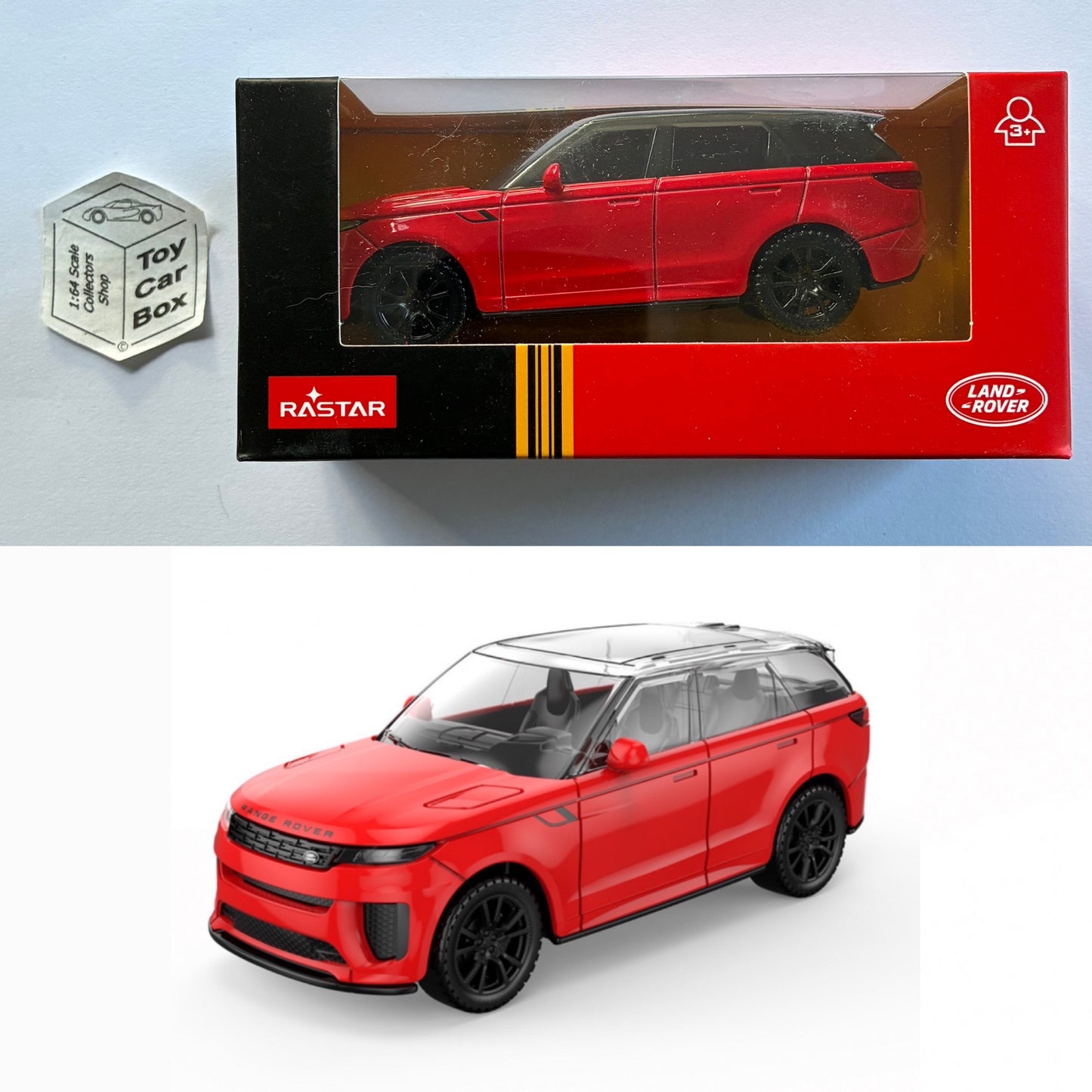 RASTAR 1/43 - Range Rover Sport SV - L461 Circa ‘22 (Red - Unopened Boxed) D55g