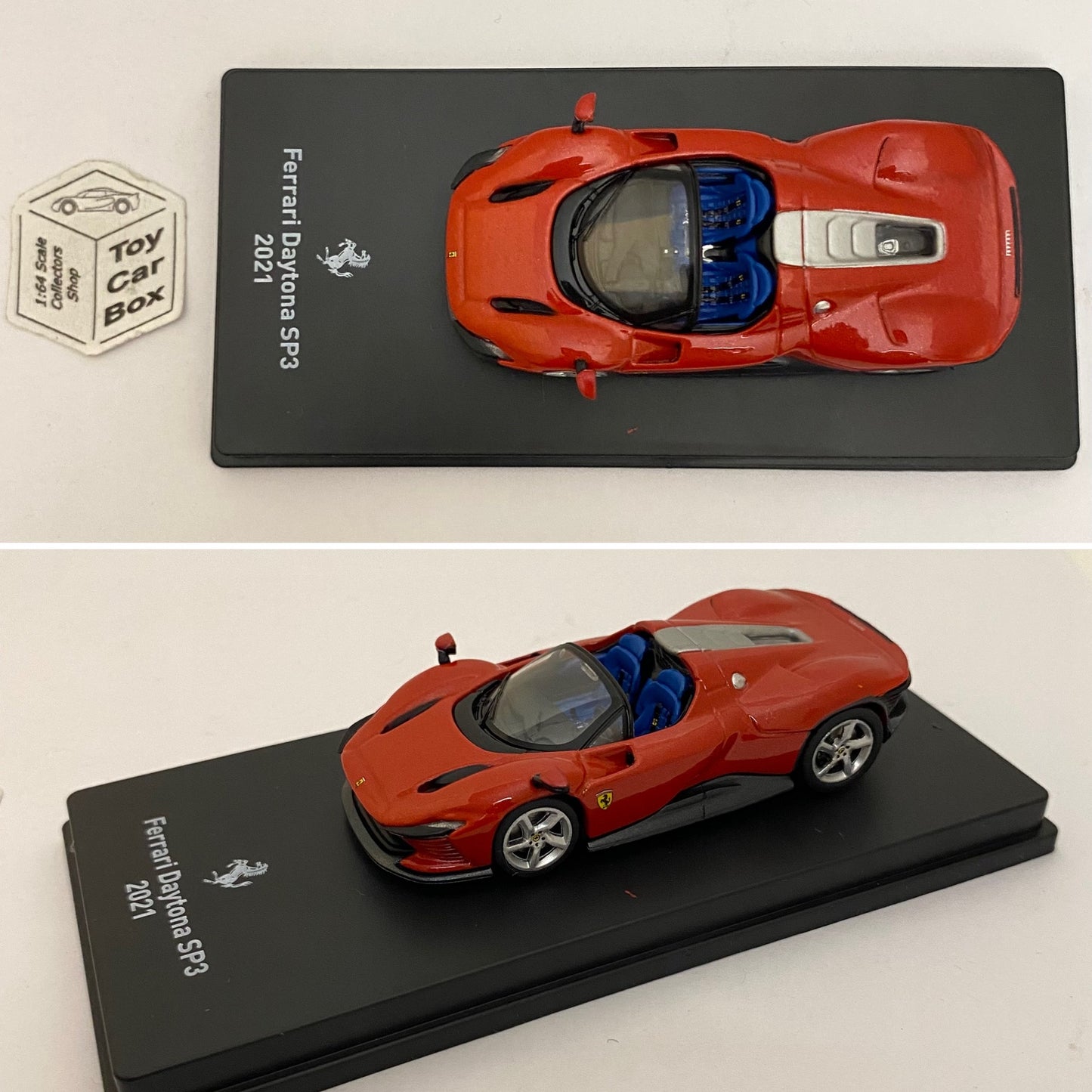 CENTAURIA x IXO - 2021 Ferrari Daytona SP3 (1/64 Scale* -In Display Case) O31g