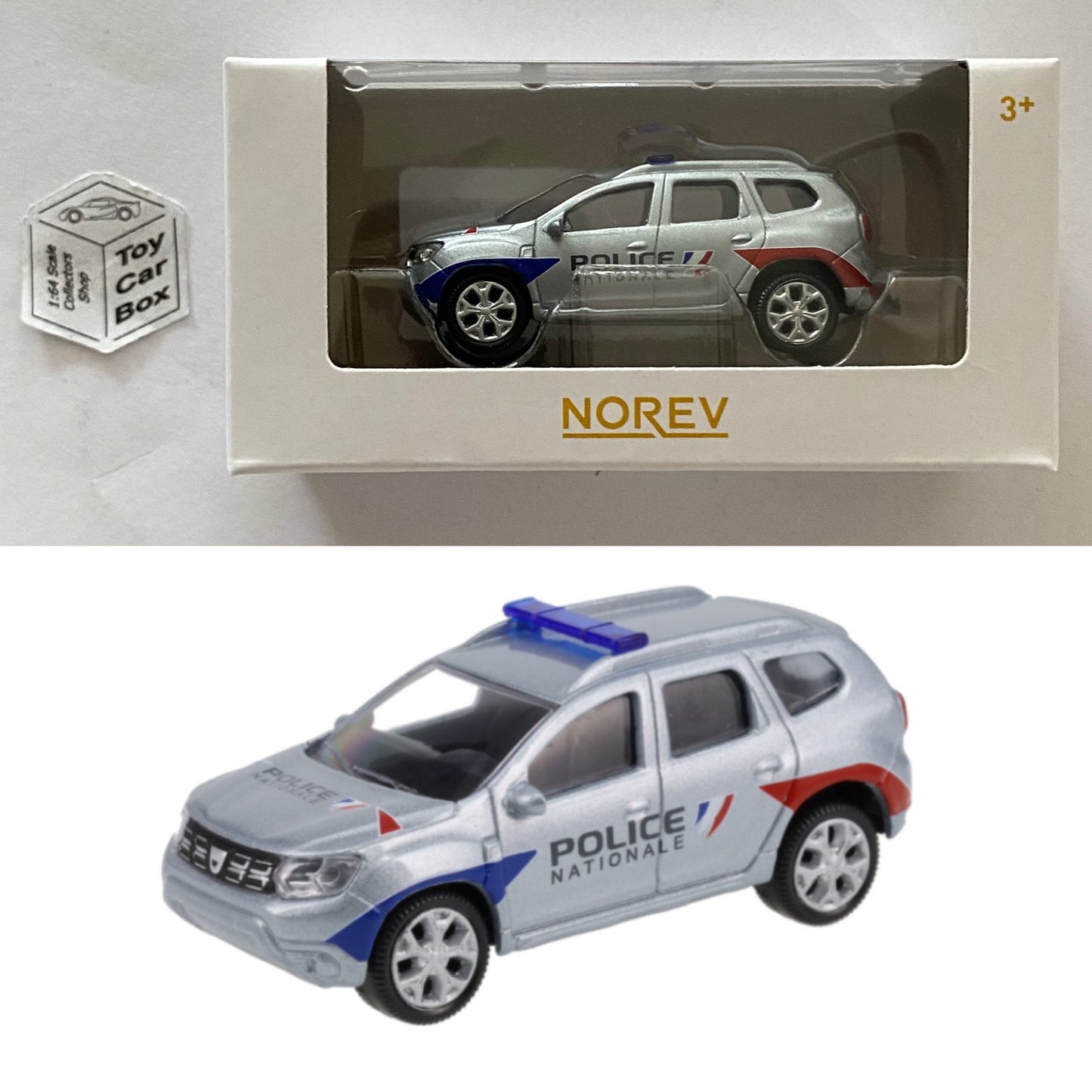 NOREV - Dacia Duster (‘Police Nationale’ - 1:64 Scale* MiniJet - Boxed) E83g