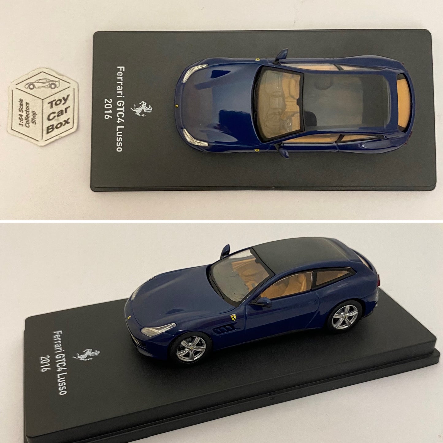 CENTAURIA x IXO - 2016 Ferrari GTC4 Lusso (1/64 Scale* -In Display Case) O31g