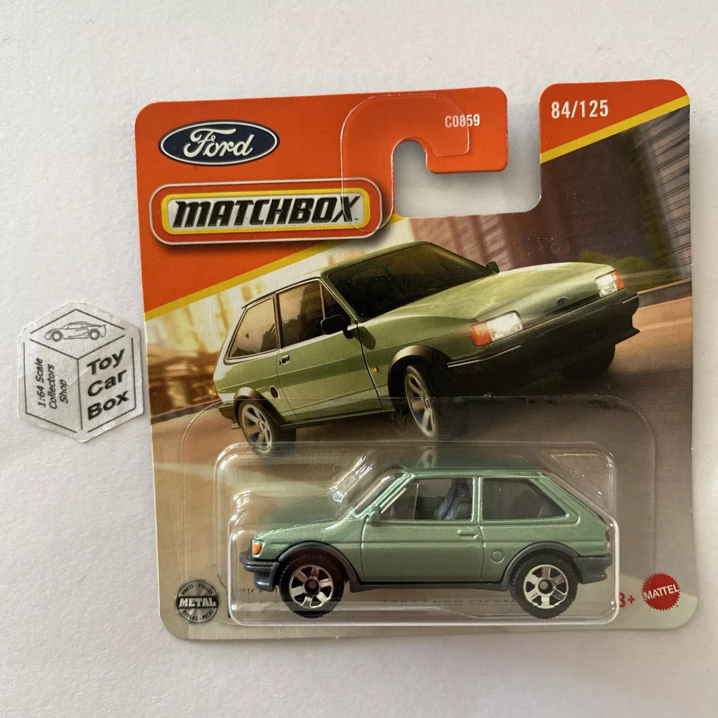 2025 MATCHBOX #84 - 1983 Ford Fiesta Mk2 (Green - Short Card - Unopened) B04g