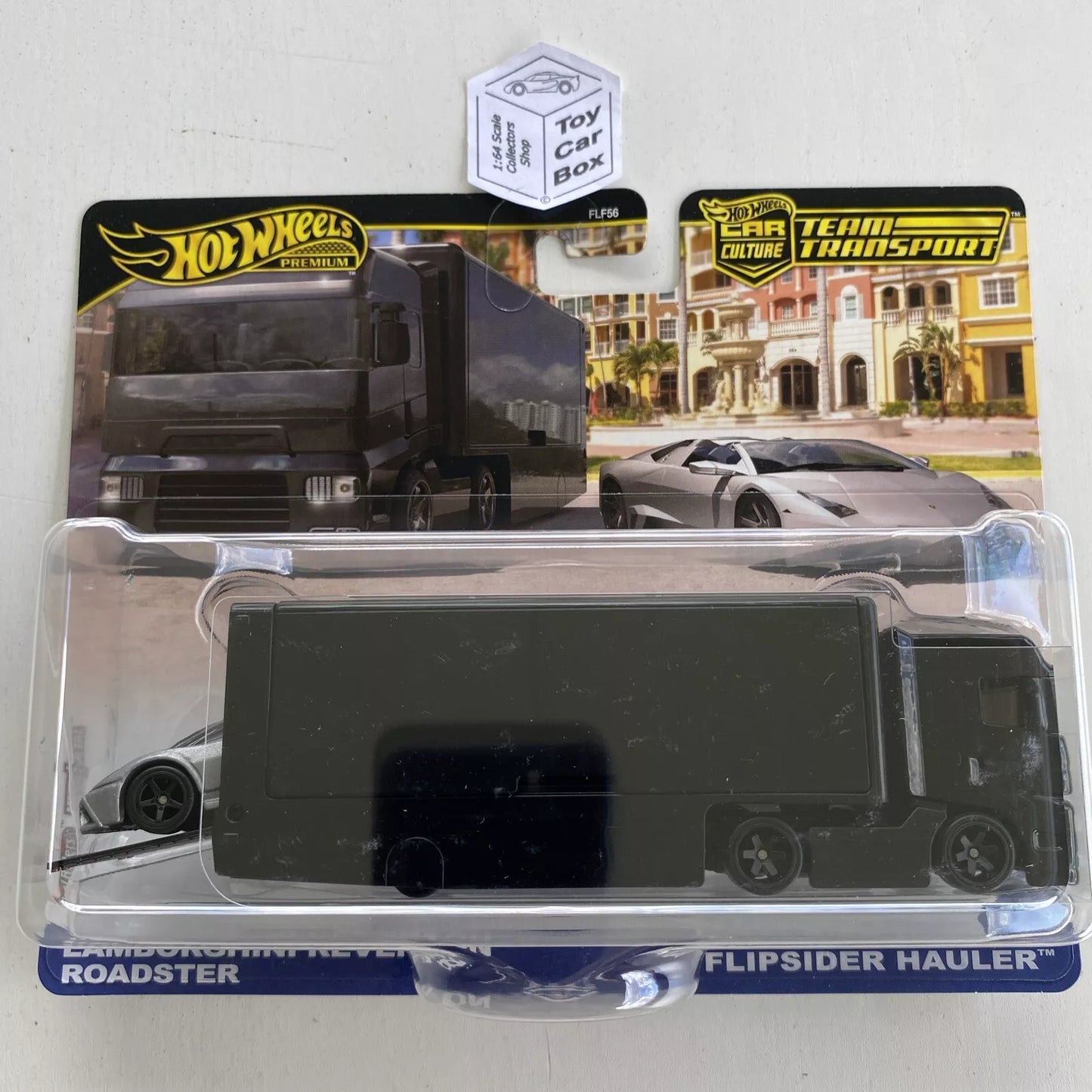 2025 HOT WHEELS Team Transport #76- Lamborghini Reventon & Flipsider Truck - Y00