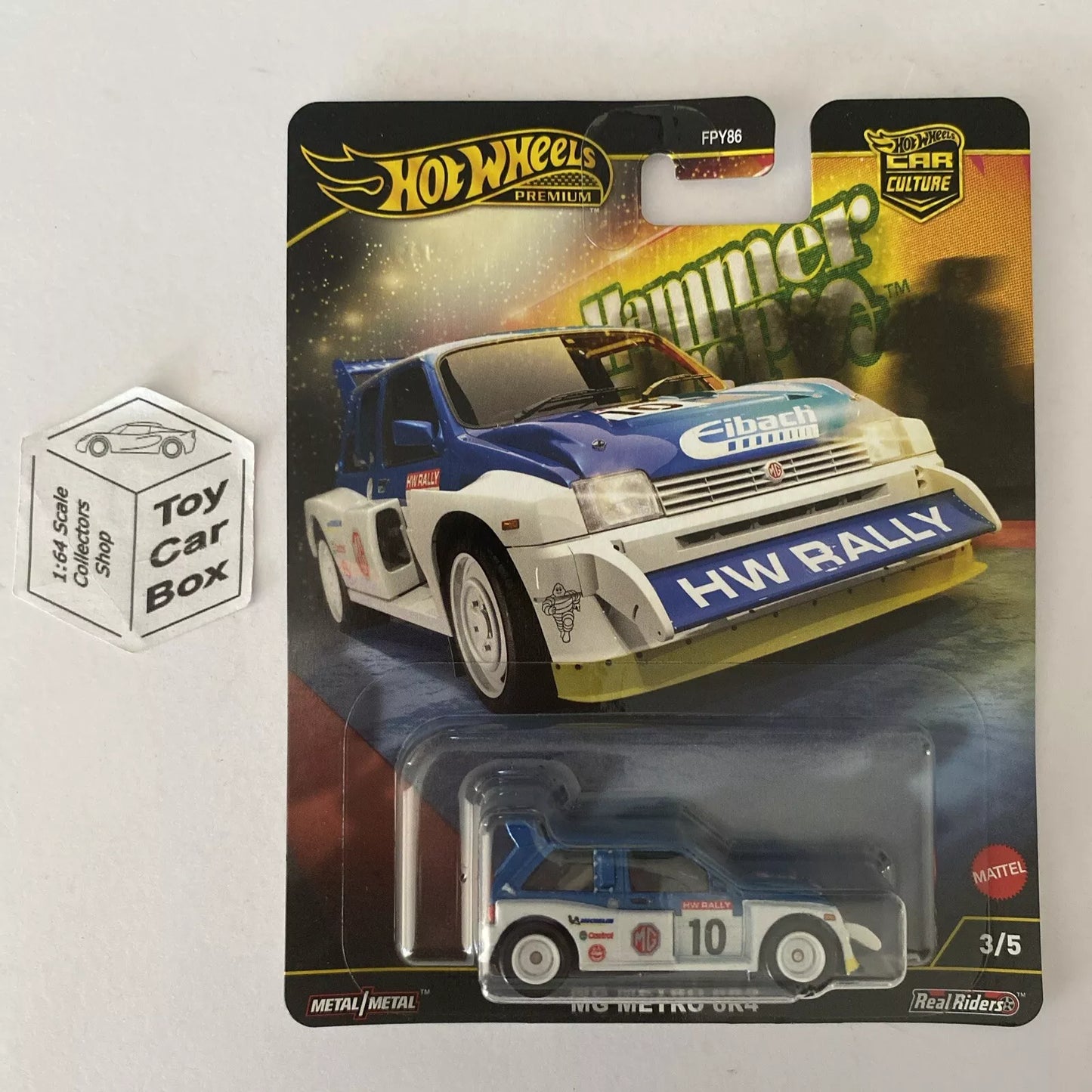 2025 HOT WHEELS Car Culture - MG Metro 6R4 (#3 Hammer Drop) G20