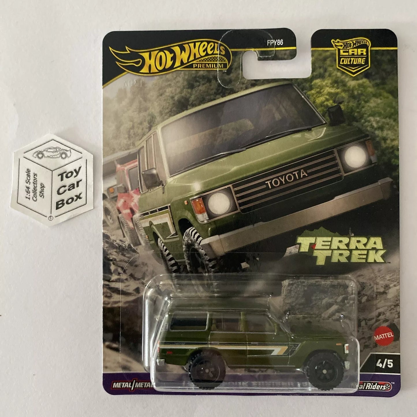 2024 HOT WHEELS Car Culture - Toyota Land Cruiser FJ60 (#4 Terra Trek) H20g