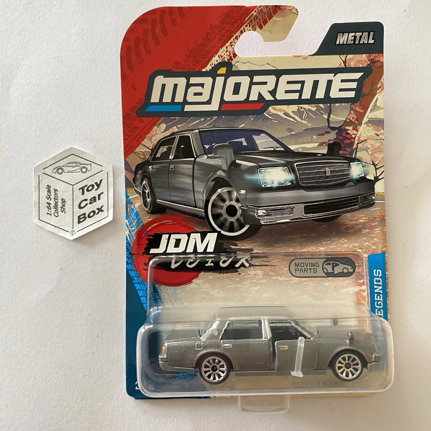 MAJORETTE Toyota Century (Grey - JDM Legends / Japan Series - 1:64*) E38