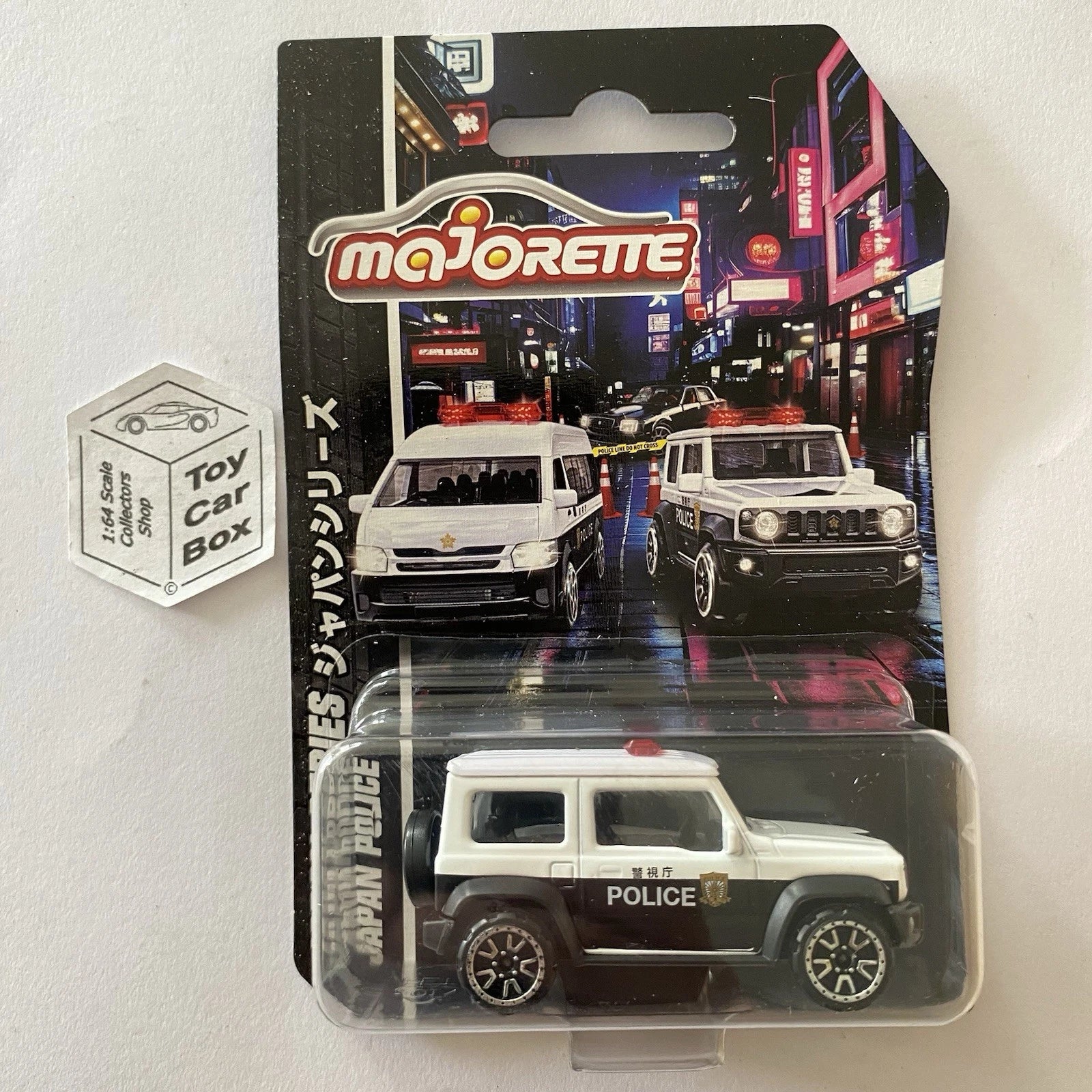 MAJORETTE Suzuki Jimny (Japan Police Series - 1:53*) E27 – Toy Car Box