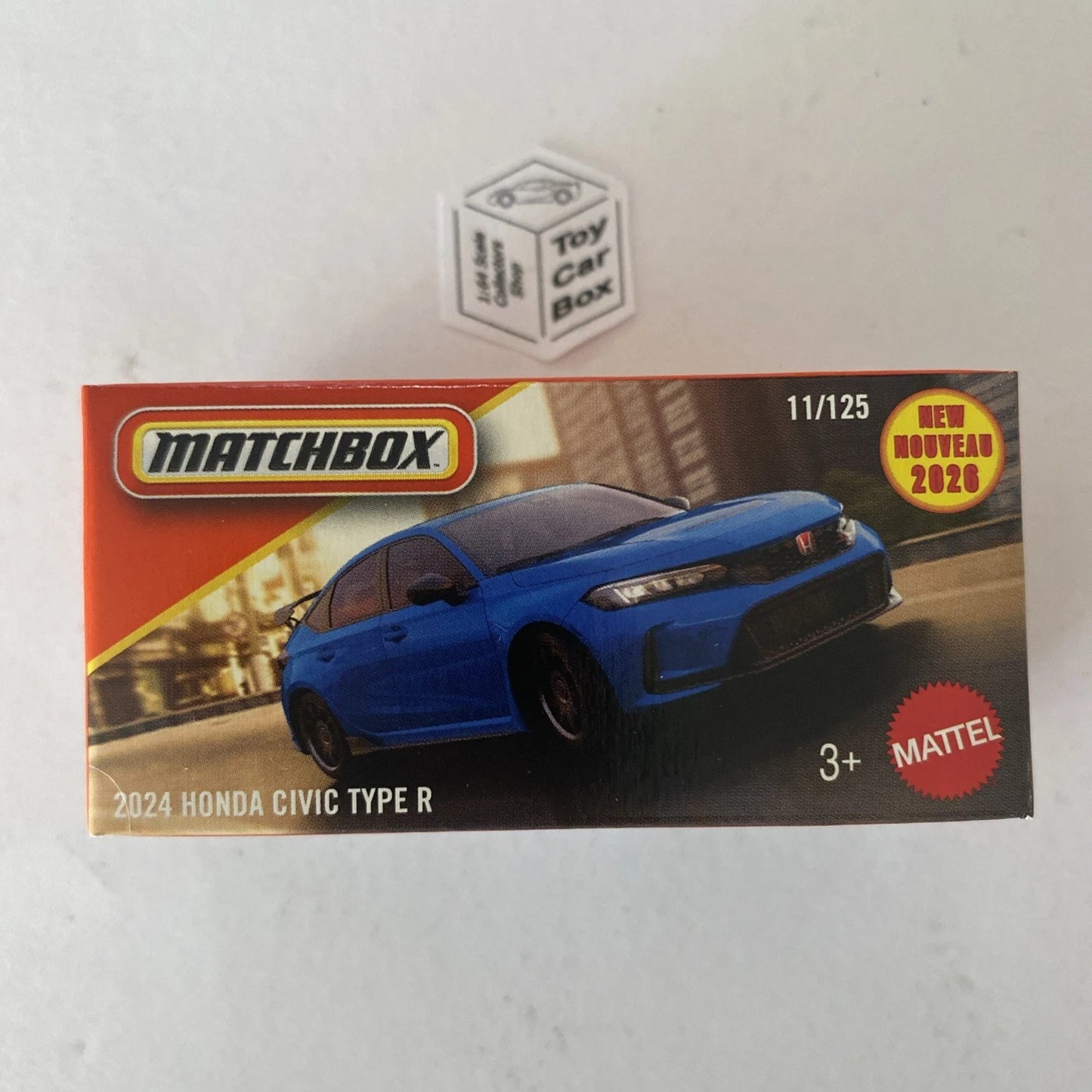 2026 MATCHBOX #11 - 2024 Honda Civic Type R (Blue - Power Grab) B80