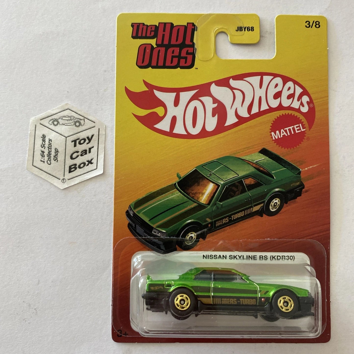 2025 HOT WHEELS The Hot Ones - Nissan Skyline RS (KDR30) (#3 Green) D80