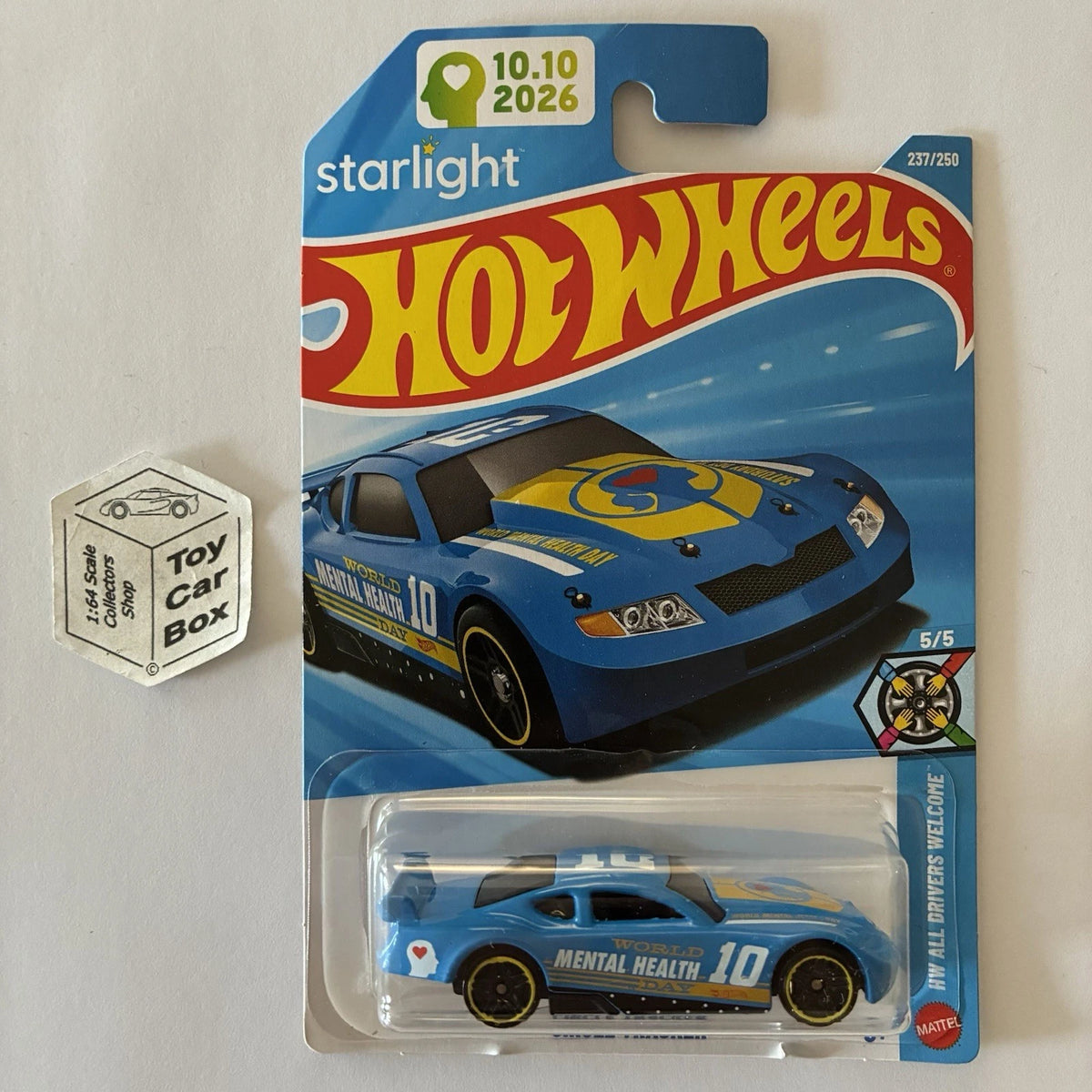 2026 HOT WHEELS #237 - Circle Tracker (Blue #5 All Drivers Welcome - Long) A80