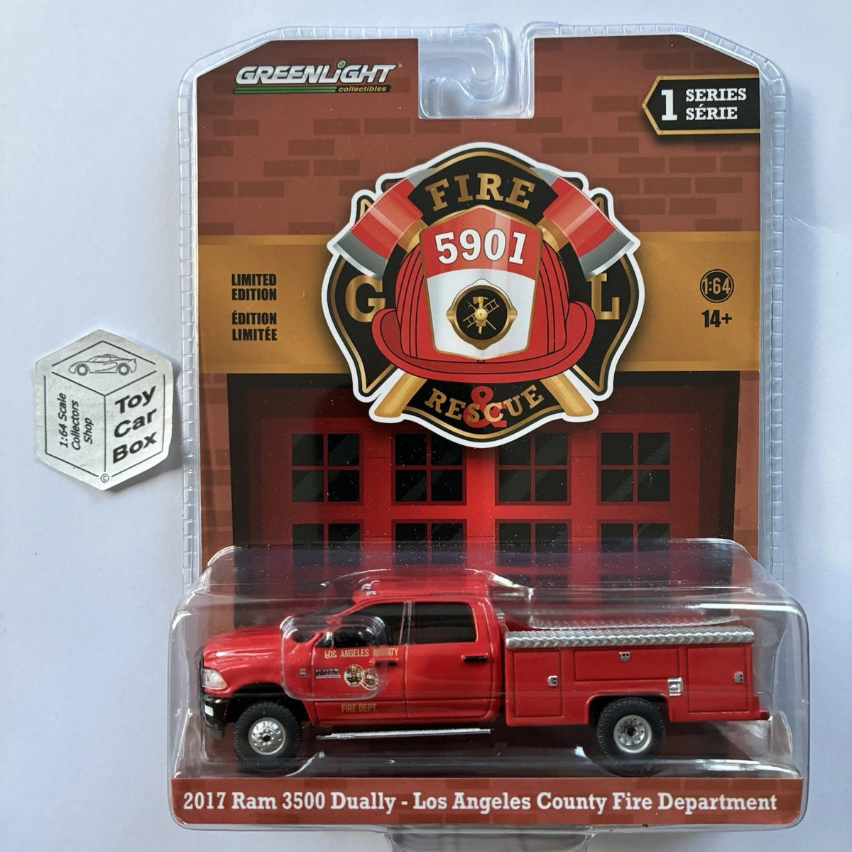 GREENLIGHT - 2017 RAM 3500 Dually (LA County - Fire & Rescue Series 1) J45g