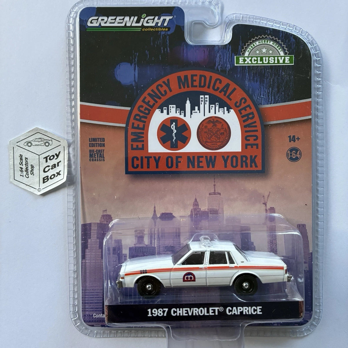 GREENLIGHT - 1987 Chevy Caprice (Emergency Medical Service - New York City) J45g