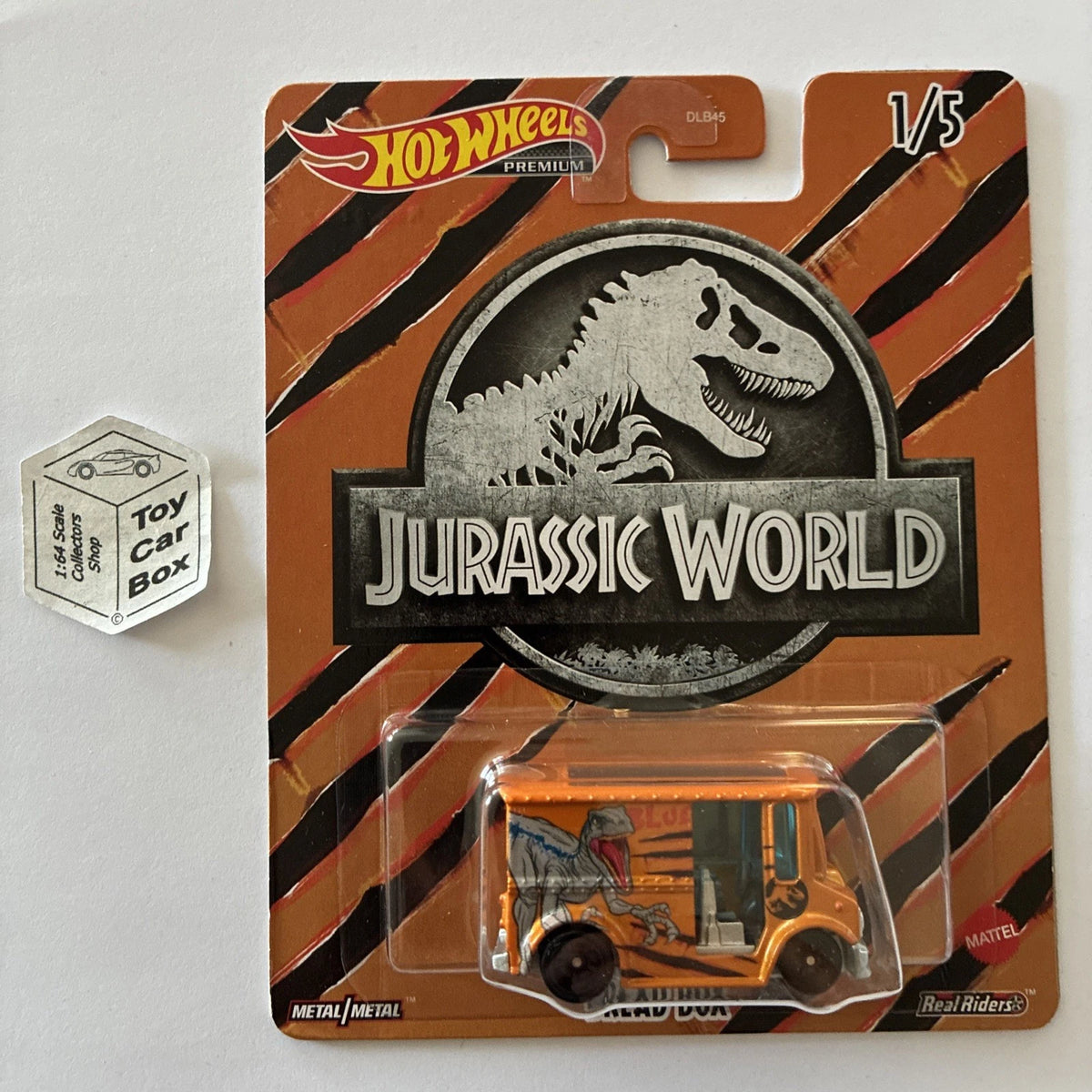 2023 HOT WHEELS Pop Culture - Bread Box (Orange - Jurassic World) G71g