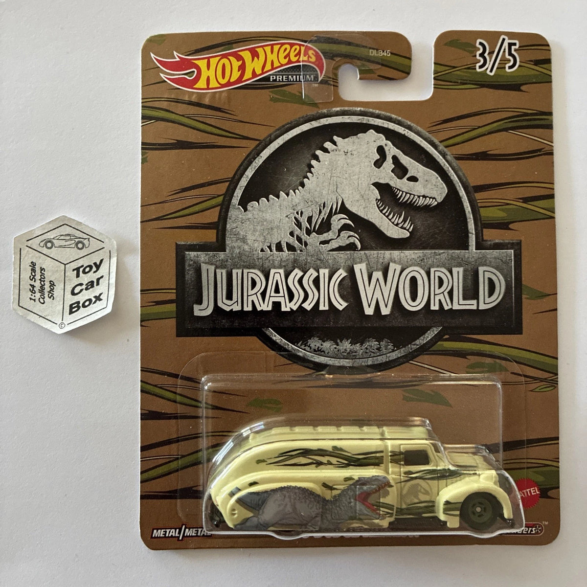 2023 HOT WHEELS Pop Culture - ‘38 Dodge Airflow (Beige - Jurassic World) G71g