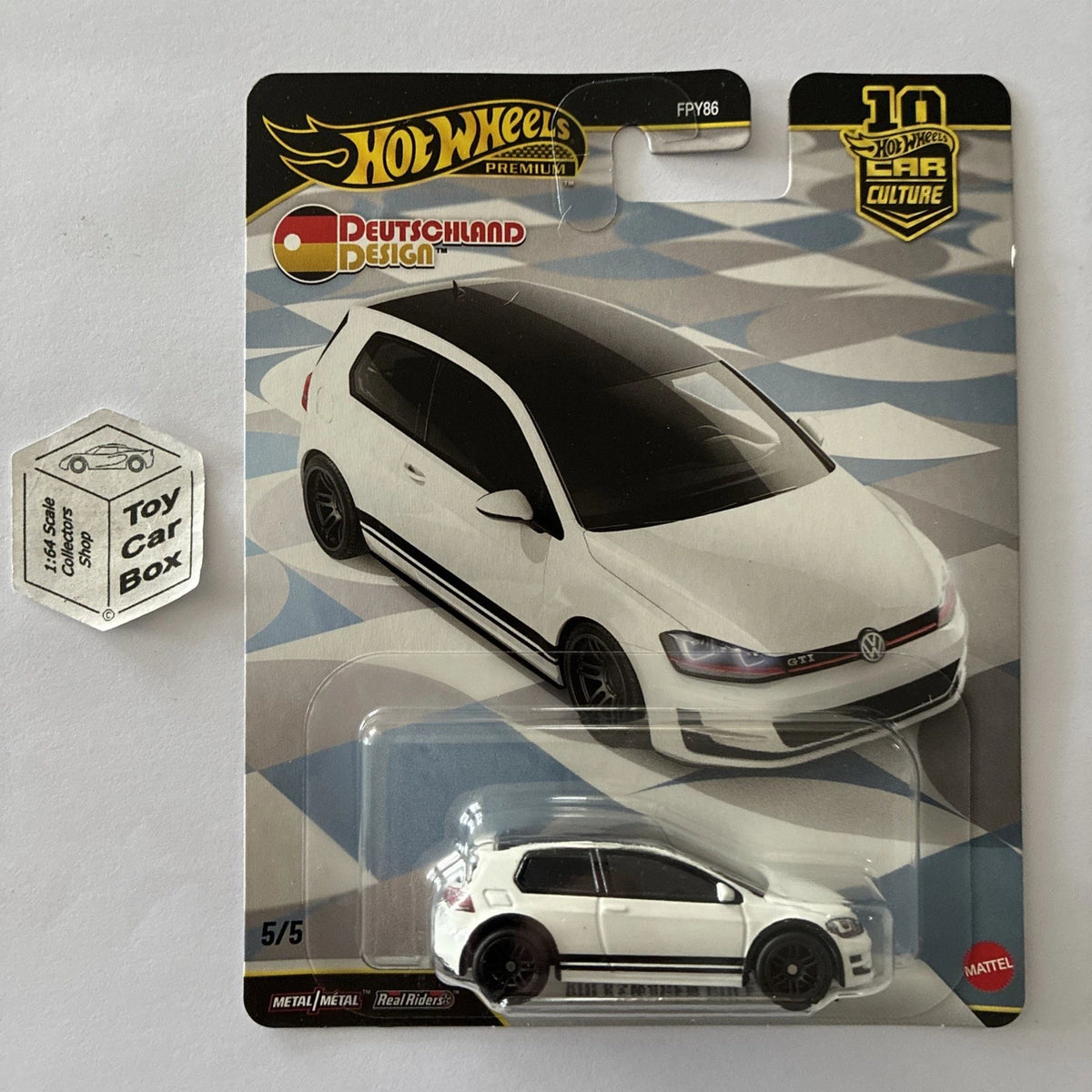 2026 HOT WHEELS Car Culture - Volkswagen Golf MK7 GTI (Deutschland Design) D00