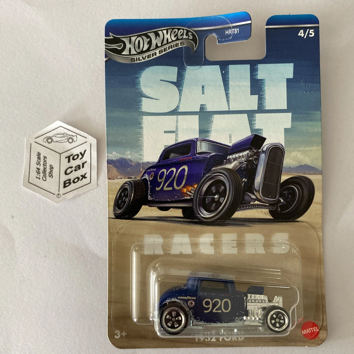2024 HOT WHEELS Themed - 1932 Ford (Salt Flat Racers - #4 Blue) C60