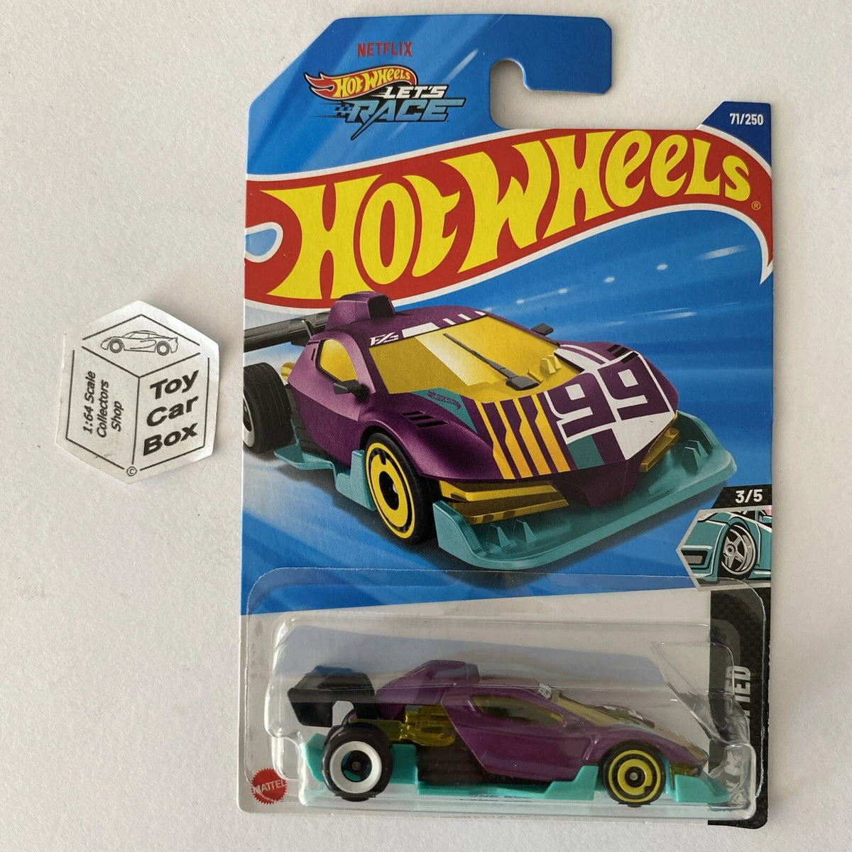 2025 HOT WHEELS #72 - Punk Rod (Purple #3 HW Modified- Long Card) A00