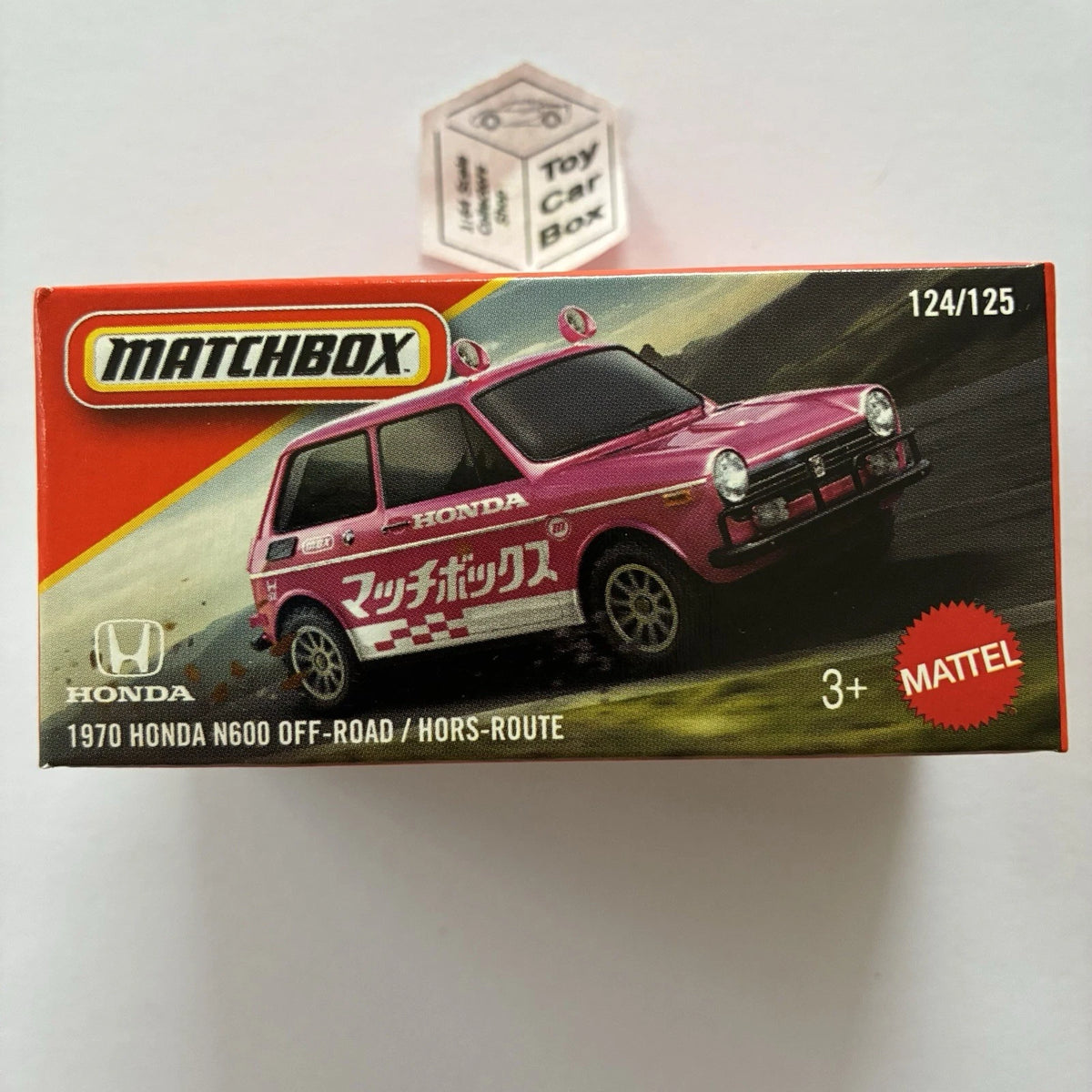 2026 MATCHBOX #124 - 1970 Honda N600 Off-Road (Pink - Power Grab) C50